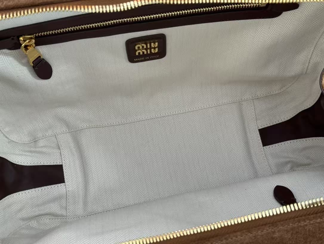 Miu Miu Suede Beau bag High