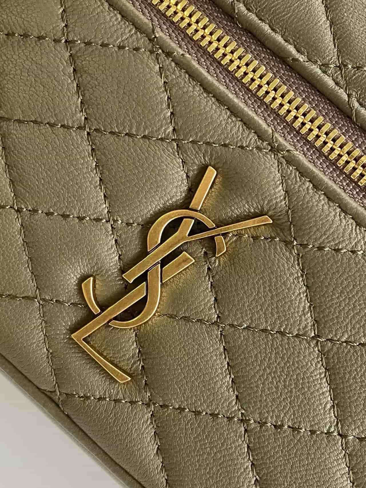GABY VANITY BAG LAMBSKIN Green High