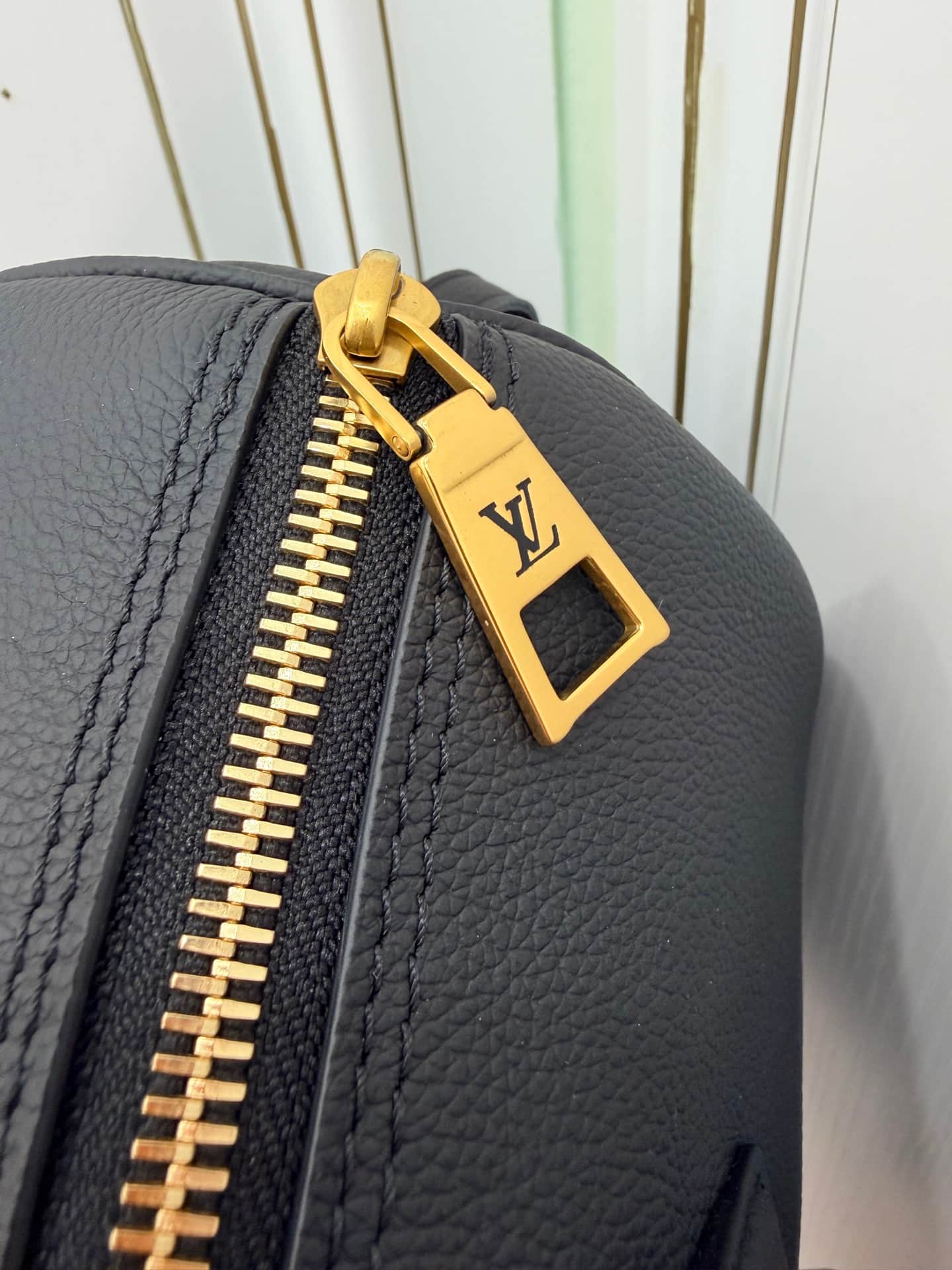 Louis Vuitton Speedy Soft 30 Low Key Black Grained Calf leather M24891 TOP