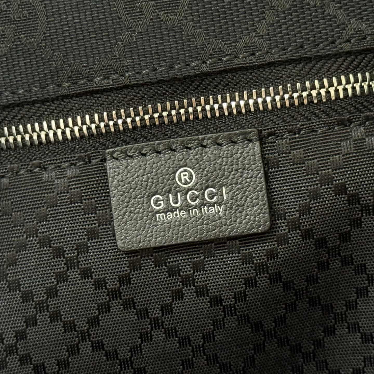 Gucci Londra large tote bag Black GG canvas 875056 High