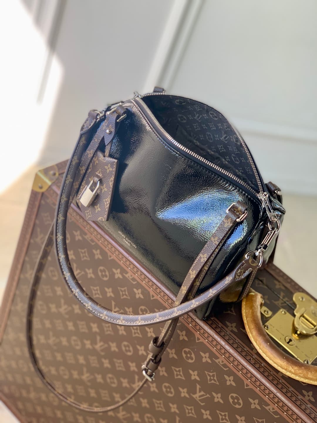 Louis Vuitton Express PM bag calfskin leather in black M27920 High