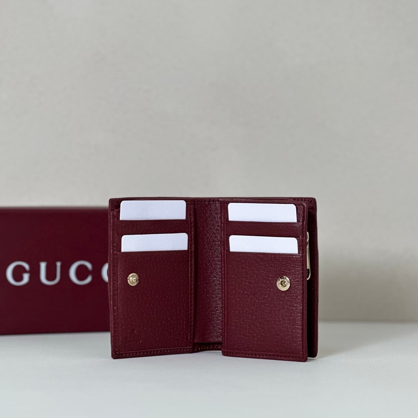 Gucci Ophidia small wallet Burgundy 838468 High