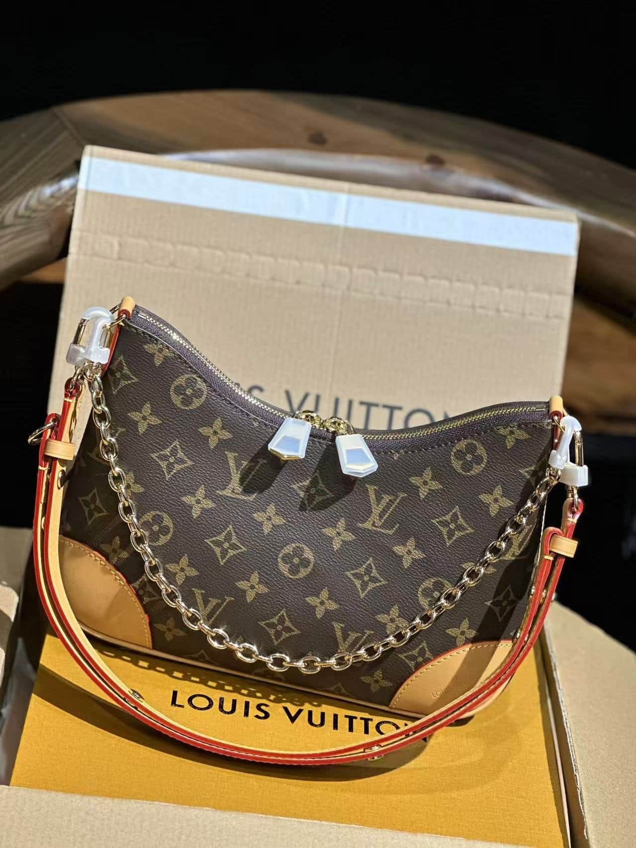 Louis Vuitton Boulogne Bag Monogram coated canvas M45832 High
