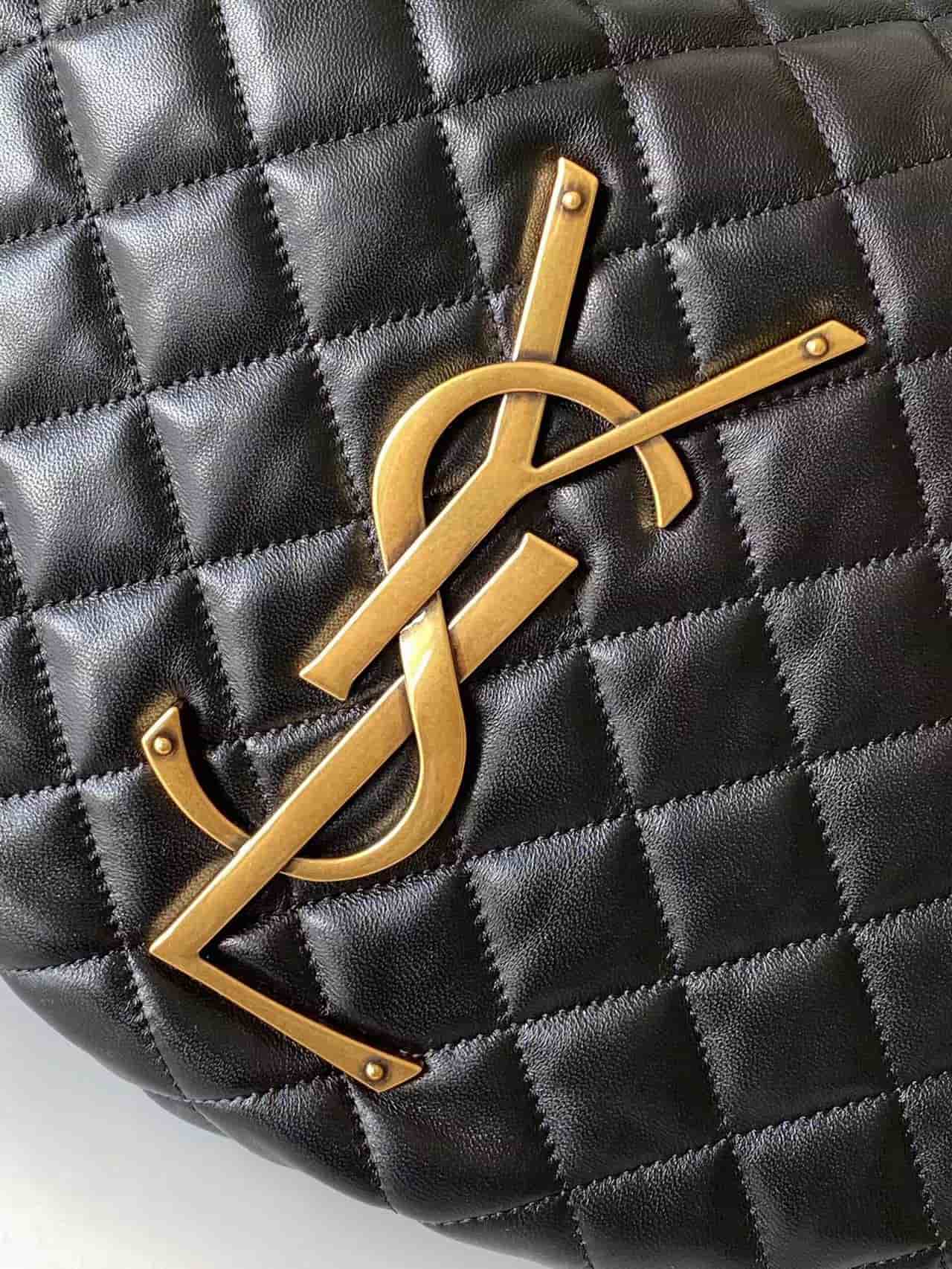 ICARE hobo in quilted nappa BLACK High