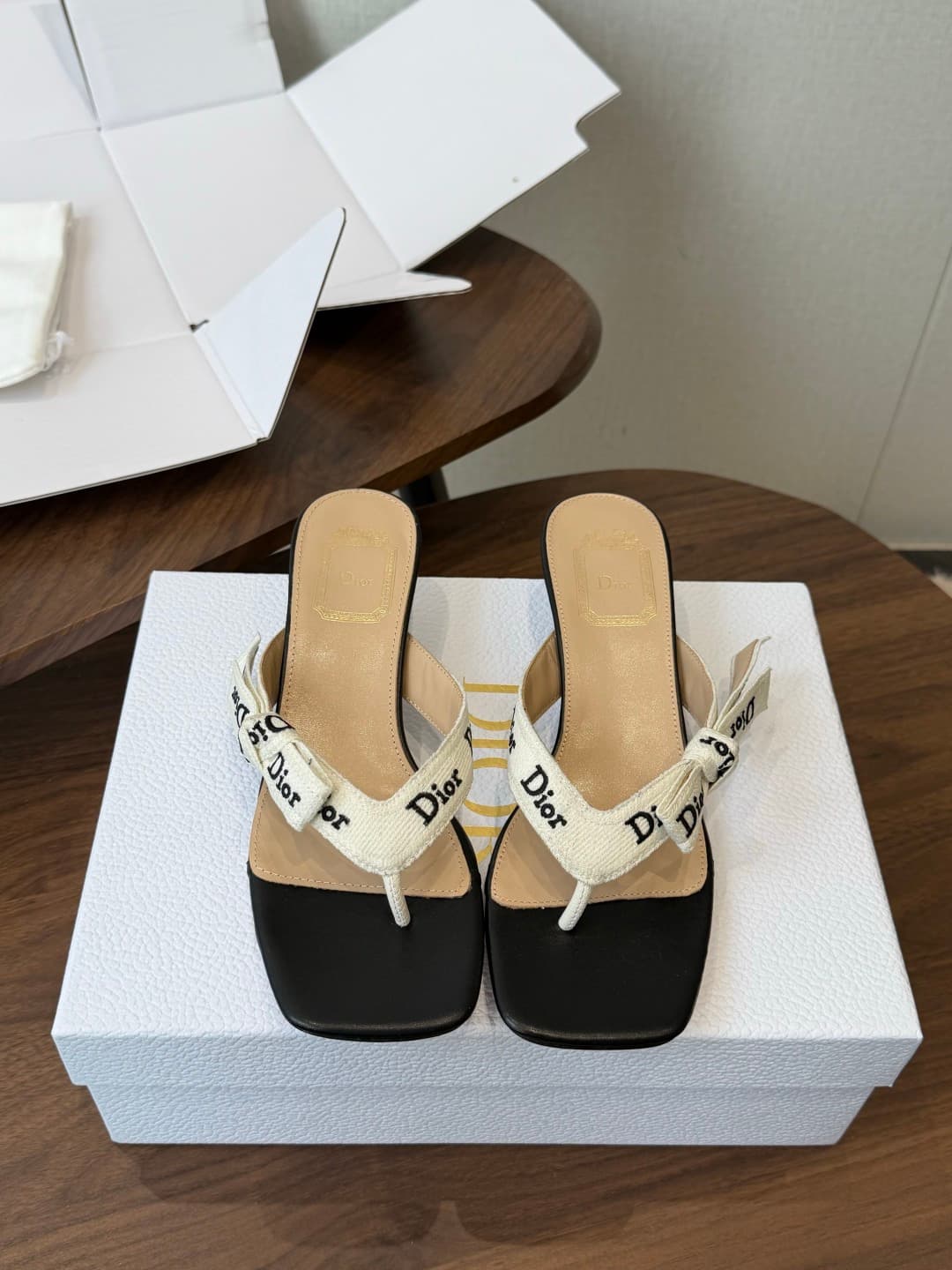 Dior J'Adior Heeled Thong Sandal Shoes Women