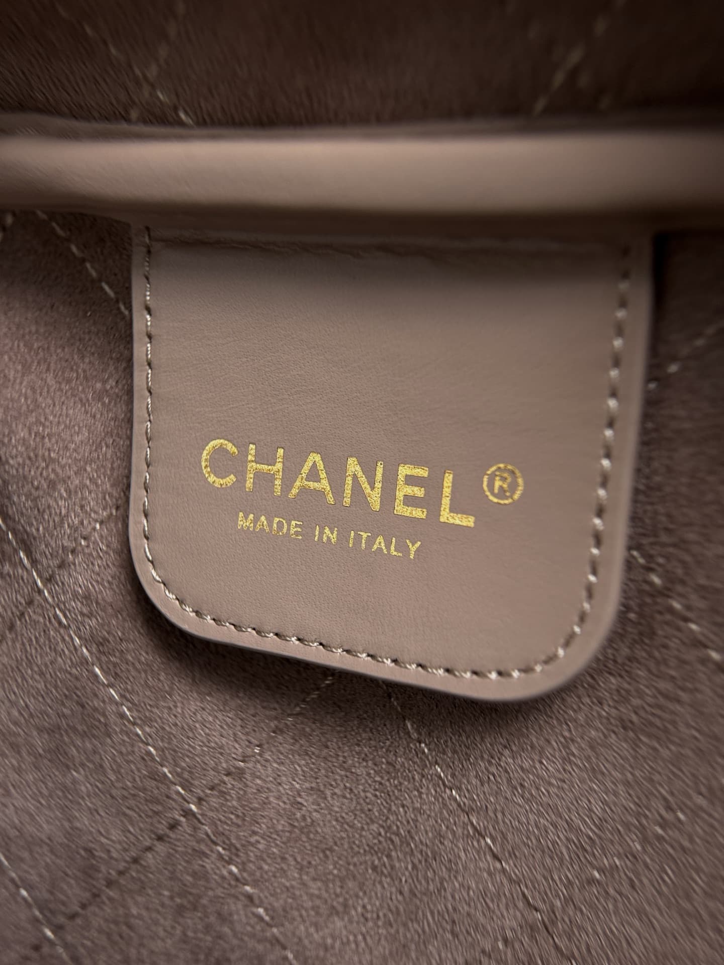 Chanel Large Bowling Bag Calfskin & Gold-Tone Metal Dark Brown AS6580 High