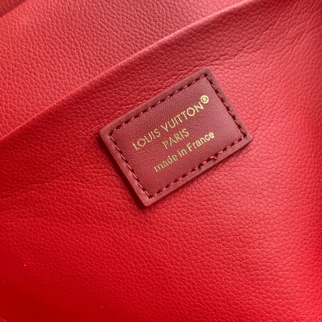 Louis Vuitton Nice BB Epi grained leather Monogram M25856 Monogram Red High