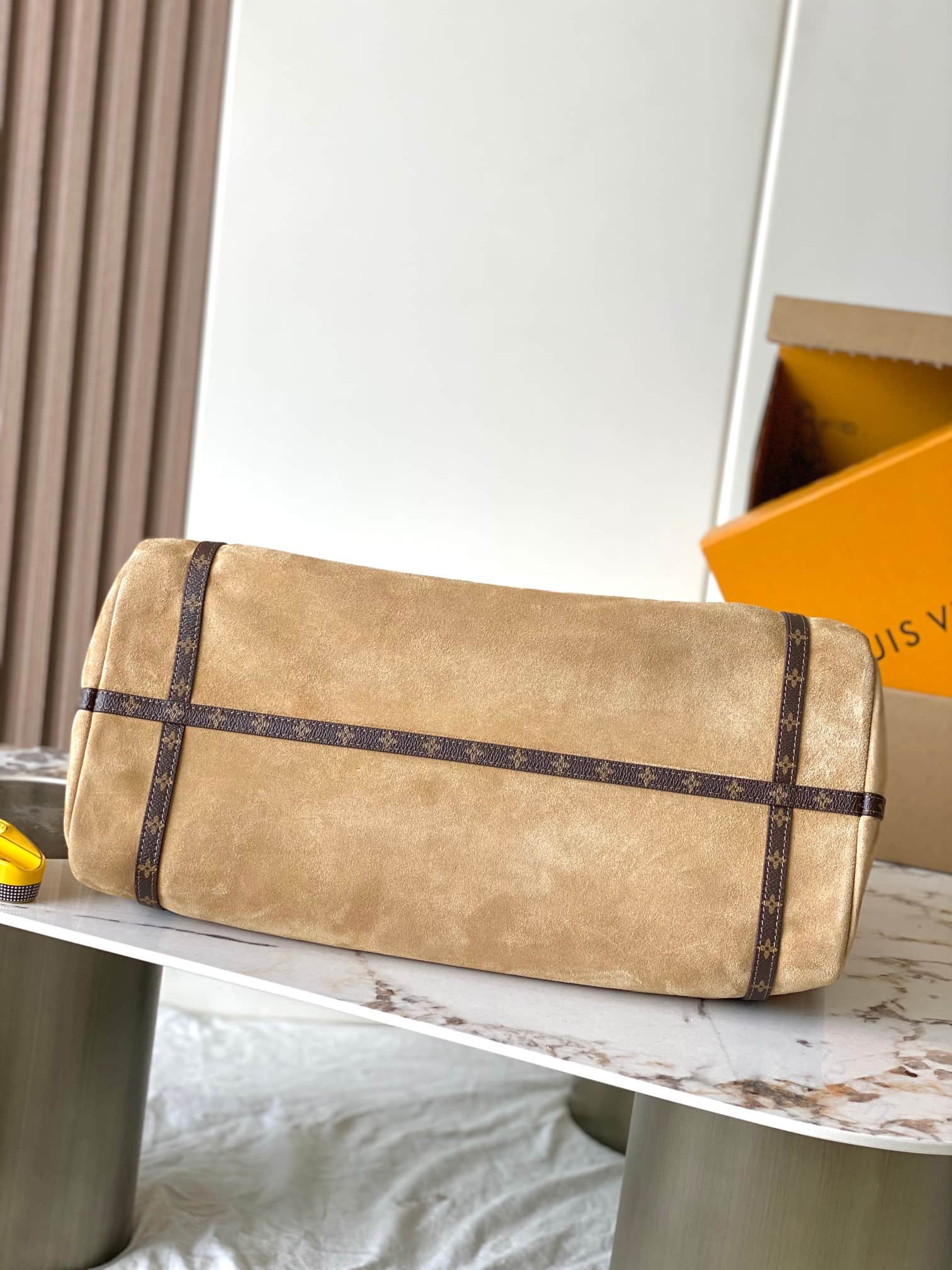 Louis Vuitton Express Travel Calfskin Hazelnut M26451 Brown TOP