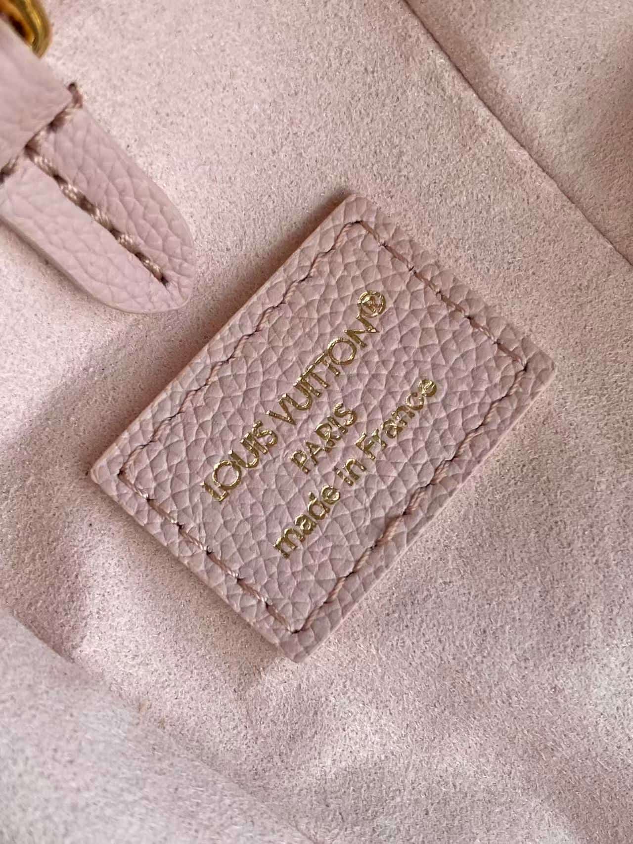 Louis Vuitton Nano Noé Trunk Rose Petal Calfskin leather M2A067 High