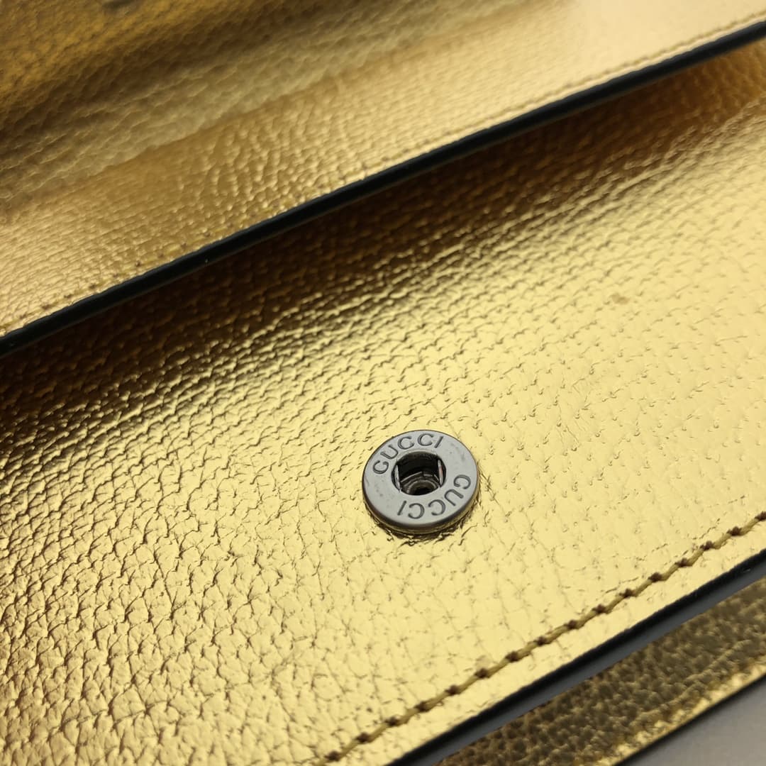 Dionysus super mini leather bag 476432 Gold high