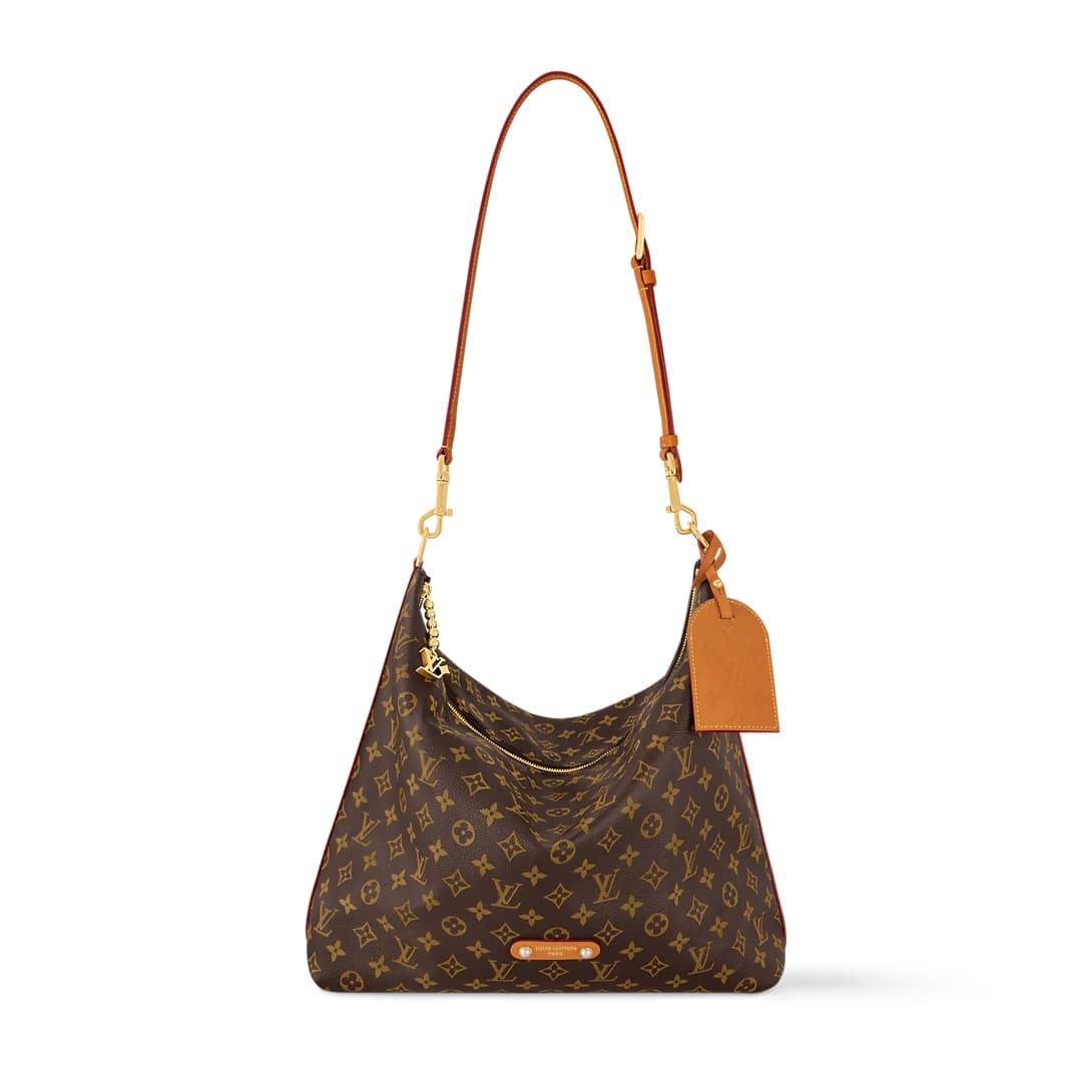 Louis Vuitton Vagabond Hobo Monogram Coated Canvas M14018 TOP
