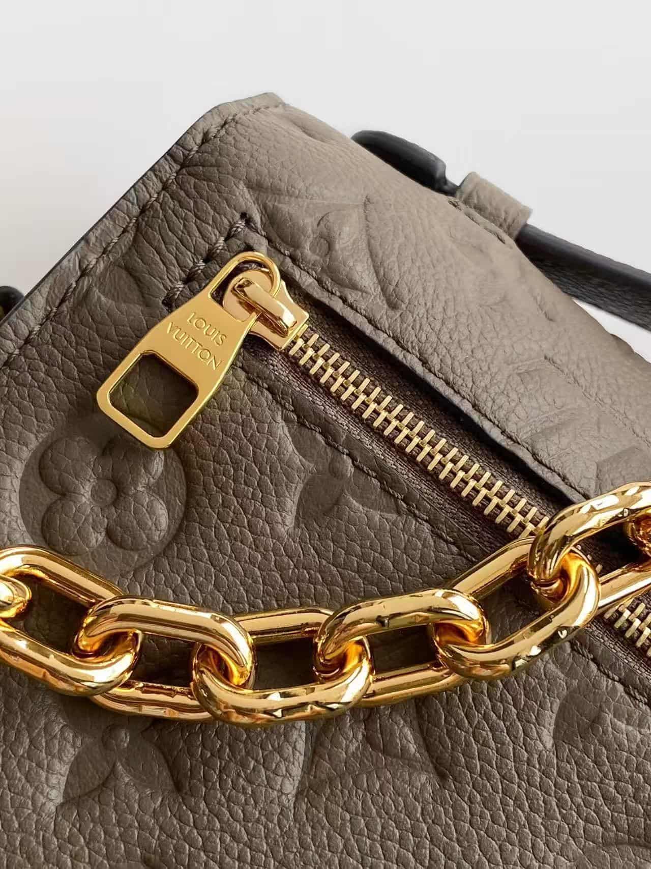 Louis Vuitton Pochette Metis East West Smoke Monogram Empreinte Leather M25910 TOP