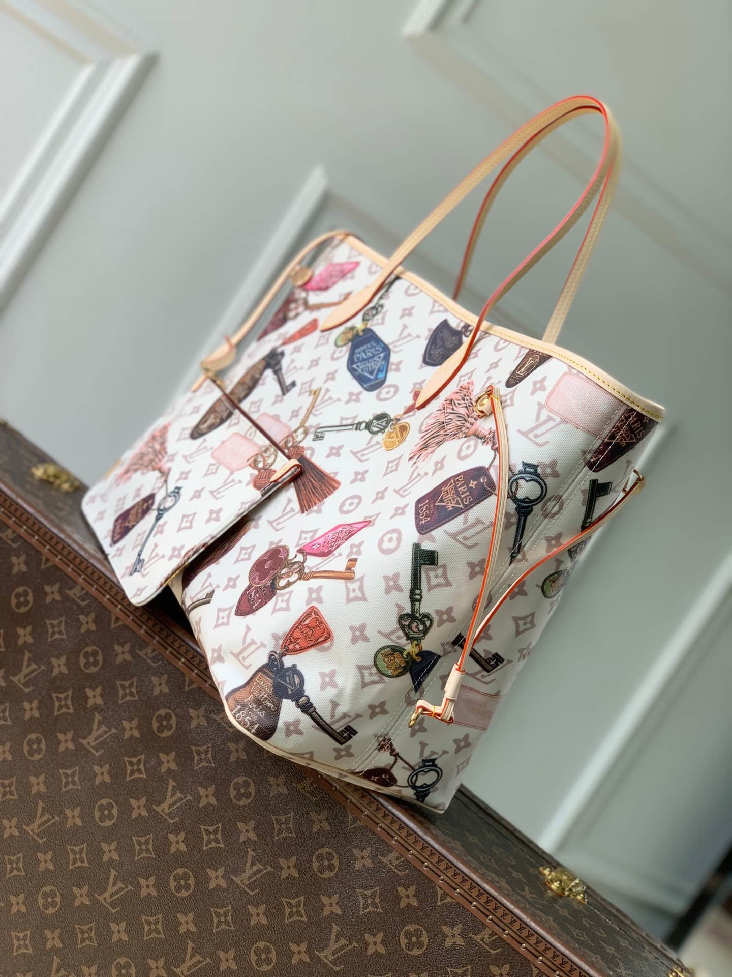 Louis Vuitton Neverfull GM Getaway Linen and coated canvas M29449 High