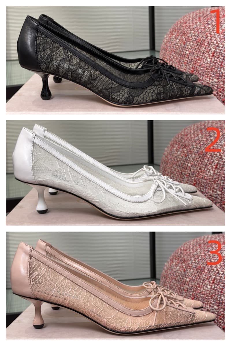 Jimmy Choo Lace Scarlett 50 Pumps