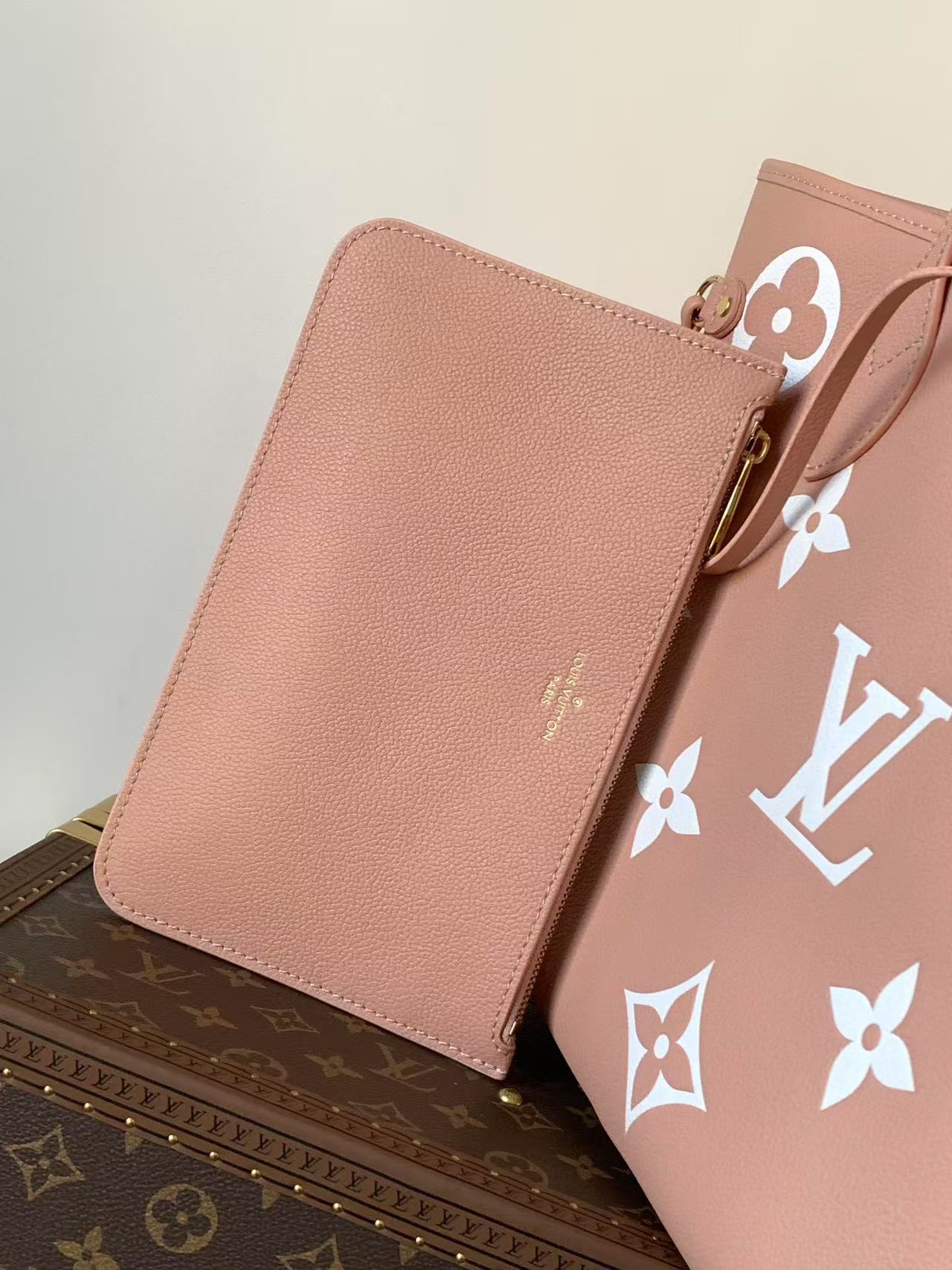 Louis Vuitton NEVERFULL MM Monogram Empreinte M46329 High