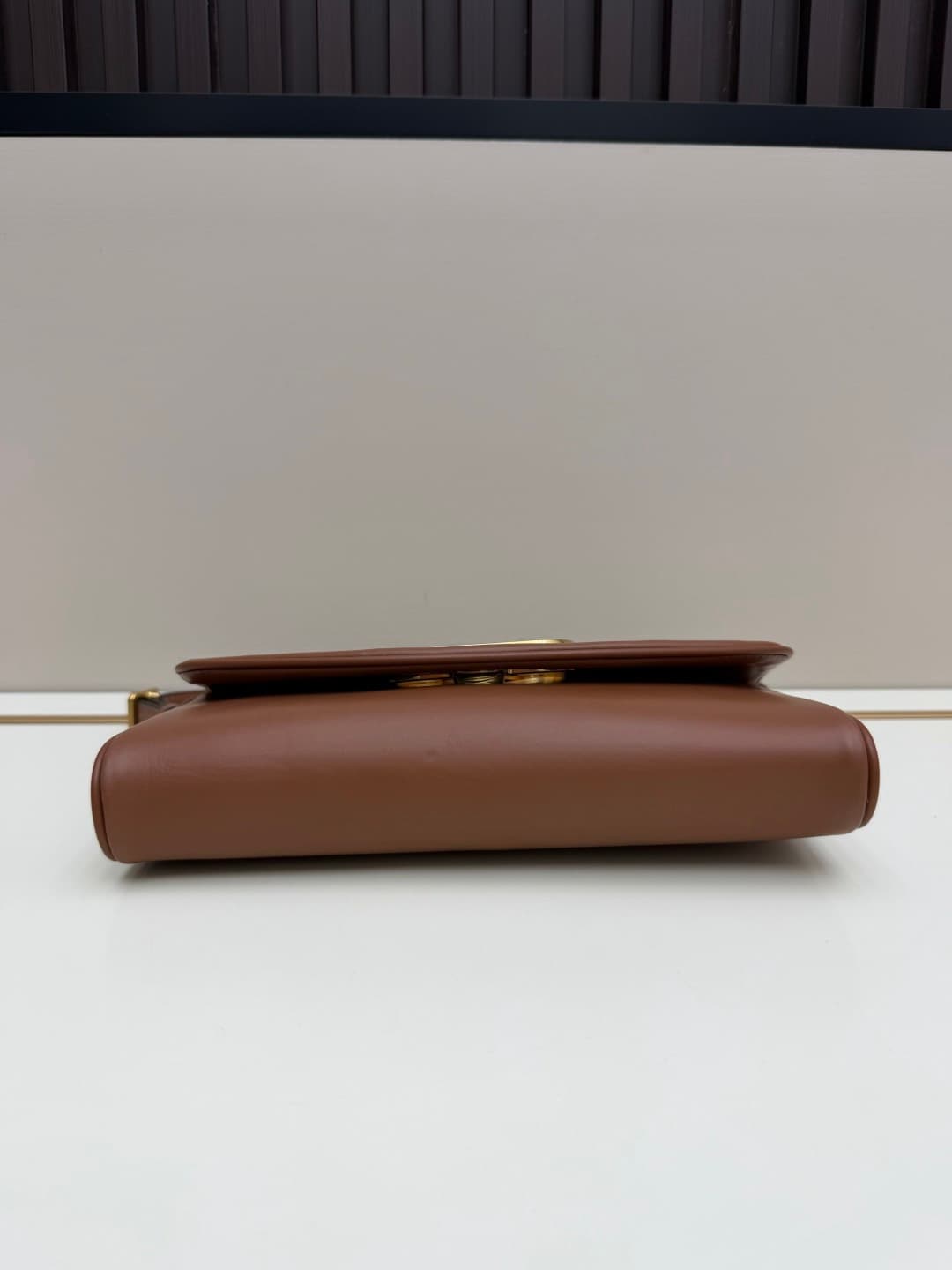Valentino Garavani Devain Small Nappa Shoulder Bag Caramel High