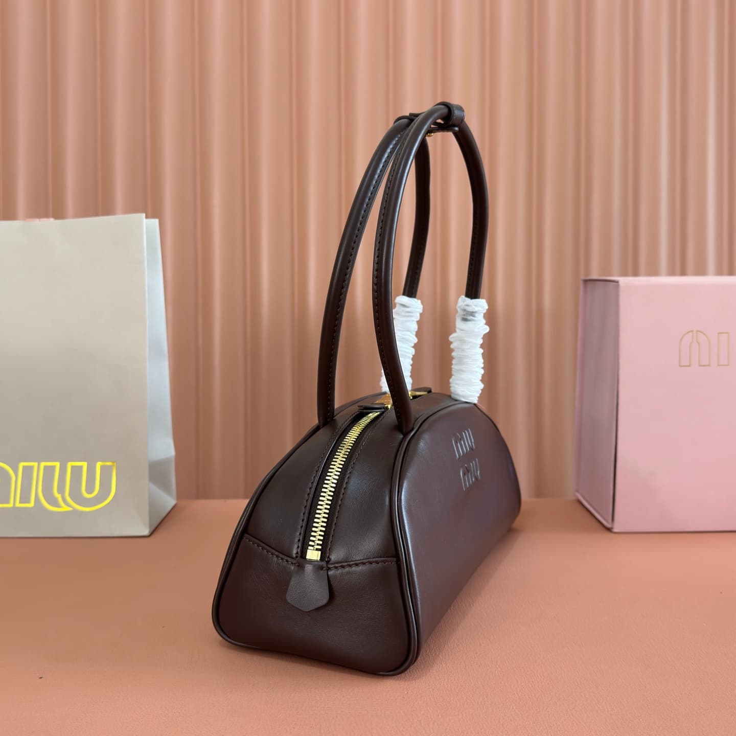 Miu Miu Briarwood Beau Leather Bag 5BB193 TOP