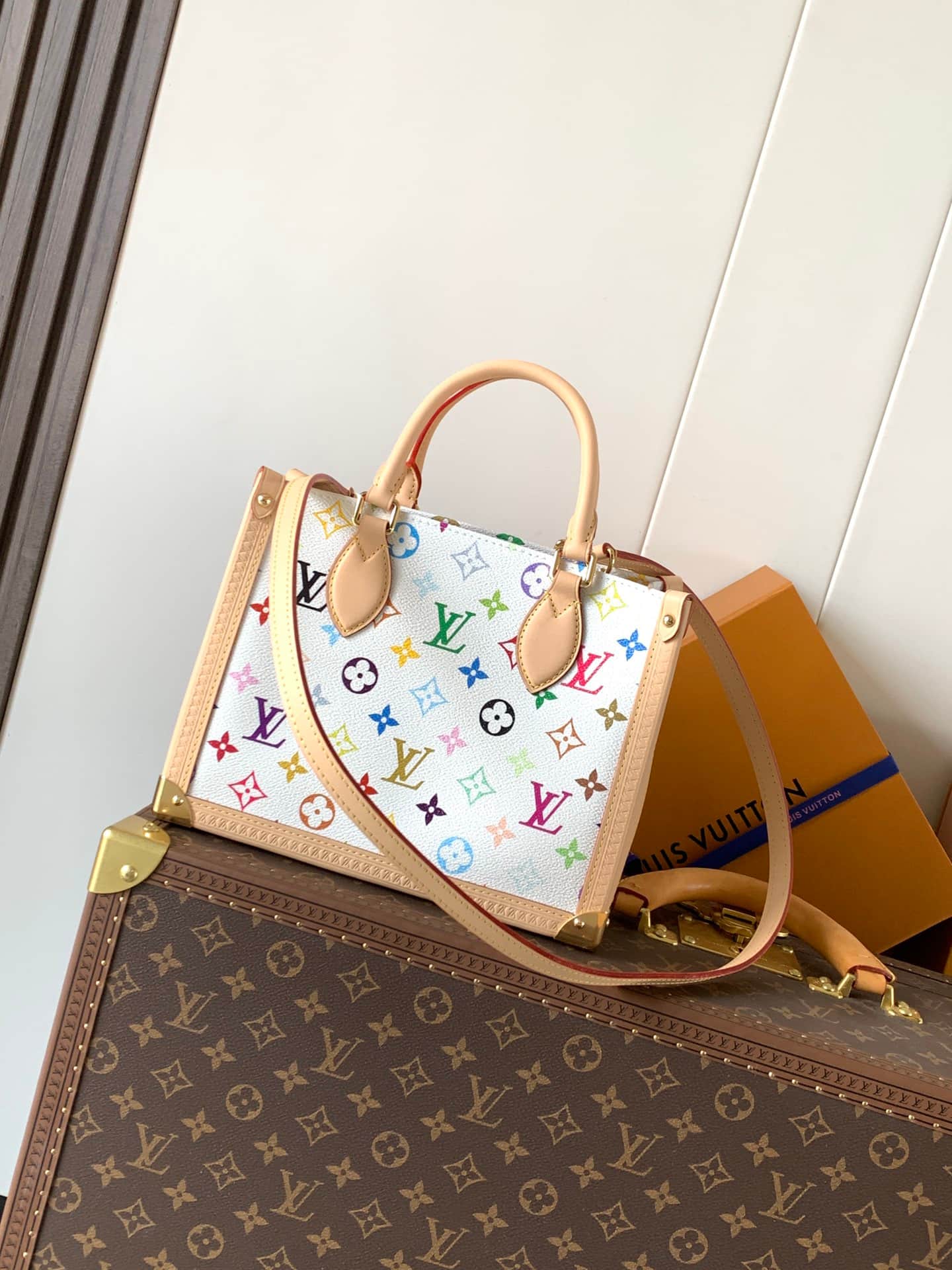 Louis Vuitton x TM Onthego PM Multicolor Monogram Canvas M27580 High
