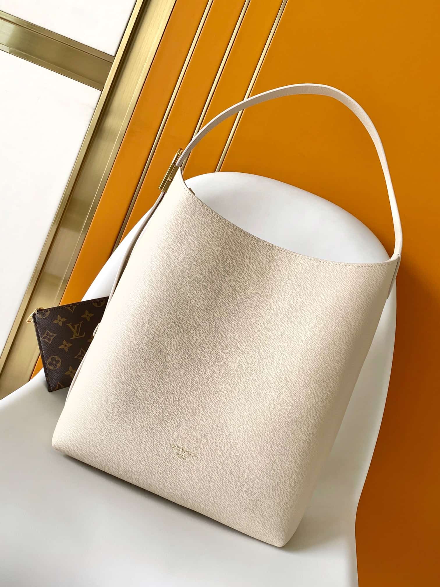 Louis Vuitton Low Key Hobo MM  Smooth Grained calfskin M25002 High