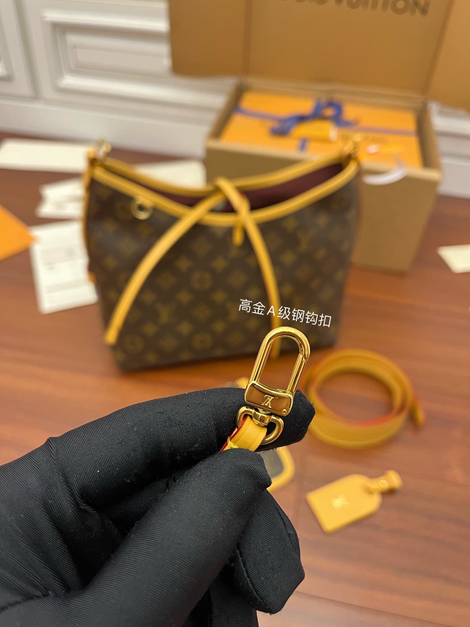 Louis Vuitton CarryAll PM M46203 Monogram coated canvas TOP