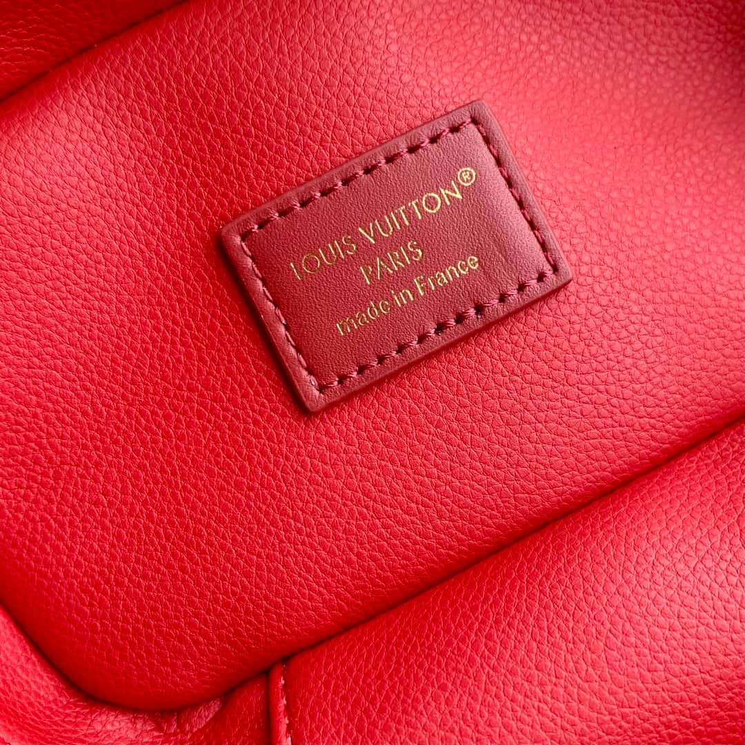Louis Vuitton Nice Nano Epi grained leather Tender M25857 Monogram Red High