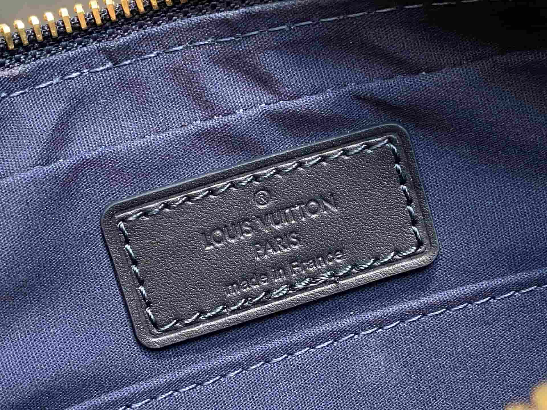 Louis Vuitton Navy Monogram Mini Lin Juliette Crossbody Bag M92216 High