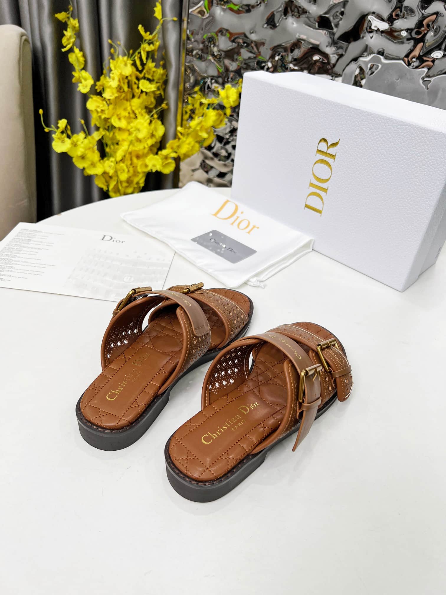 Dior D-Avenue Slide Shoes Women
