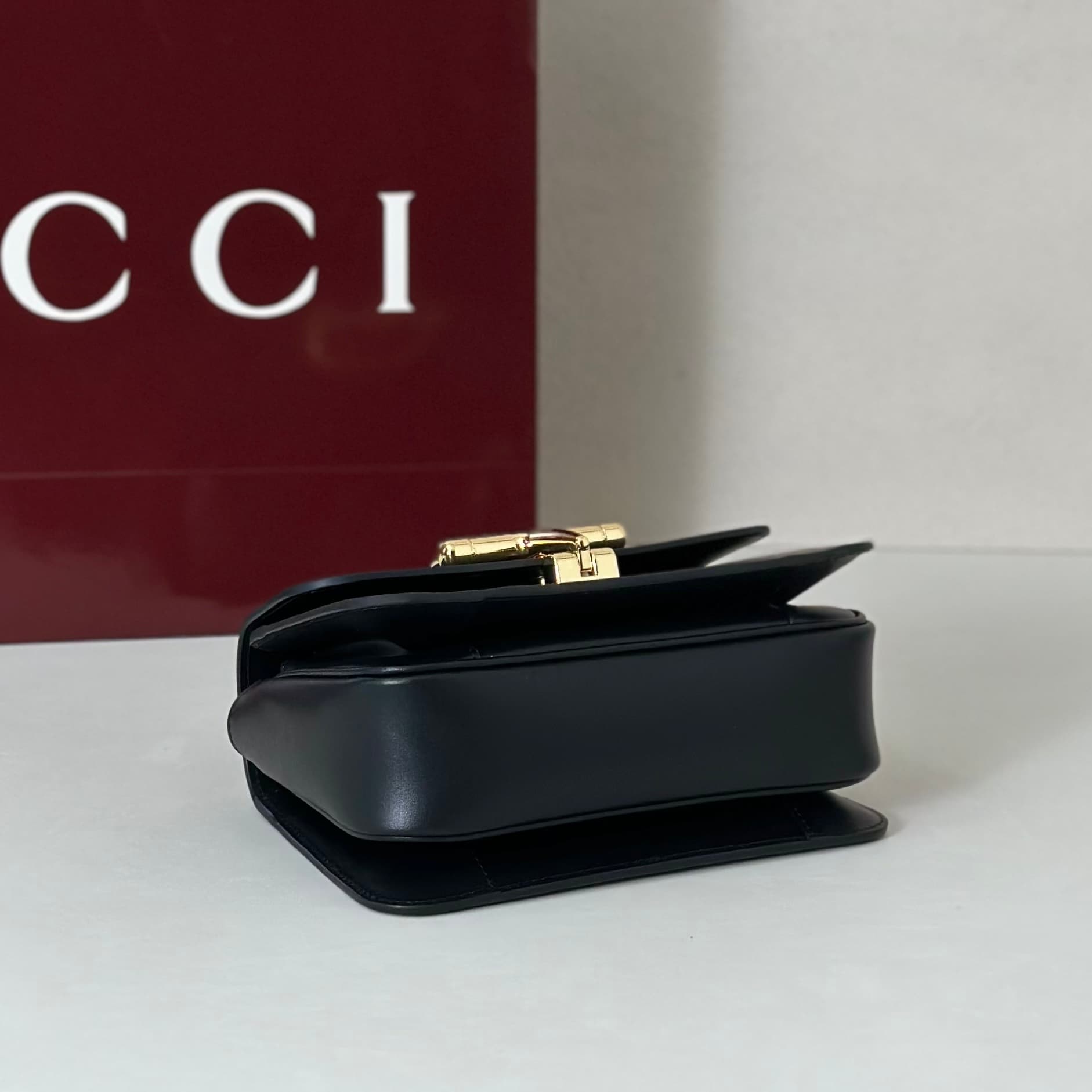 Gucci Siena small top handle bag 855536 Black High