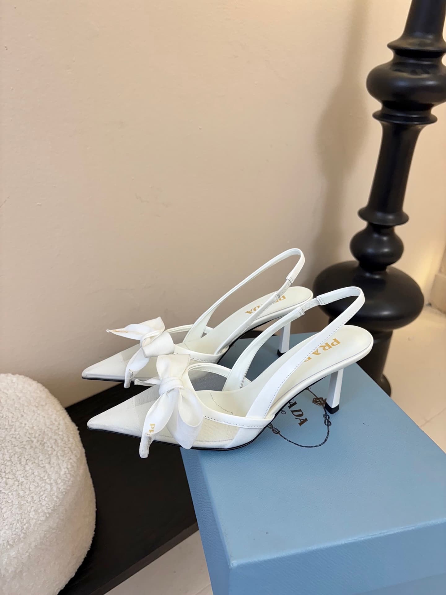 Prada Leather Slingback Pumps Women