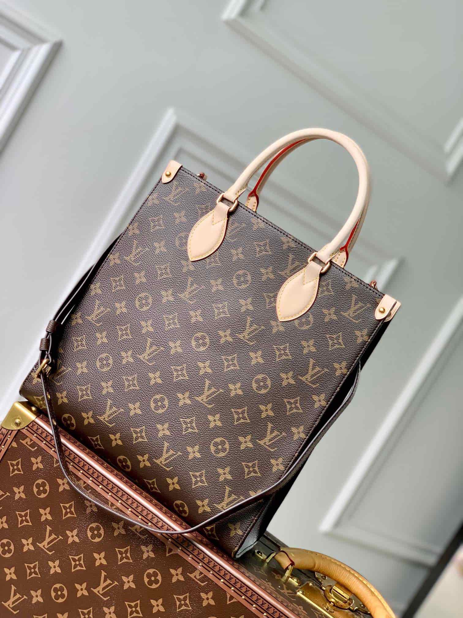 Louis Vuitton Sac Plat PM Monogram coated canvas M46263 High