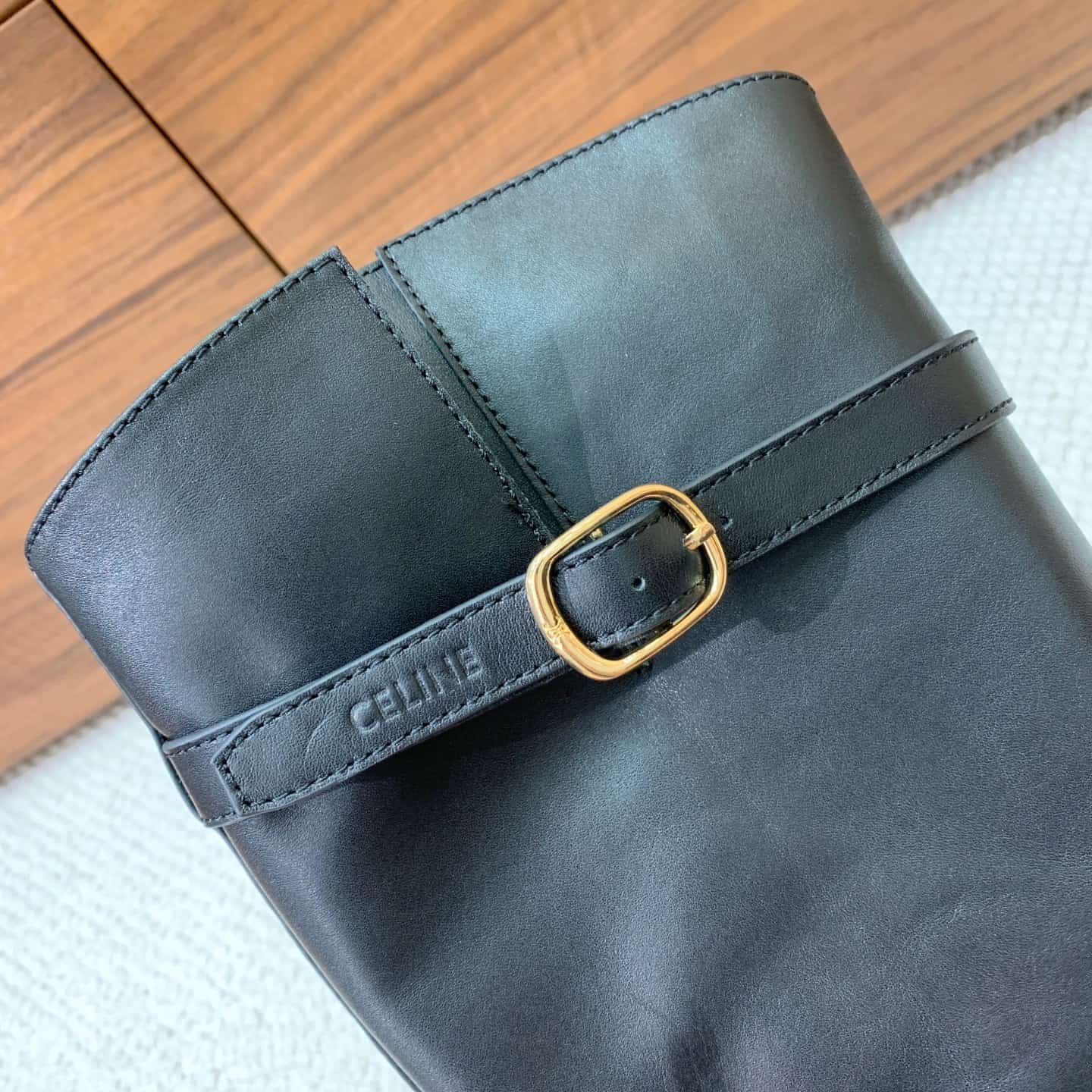 CELINE UNIVERSITE IN CALFSKIN Boots Shoes Women