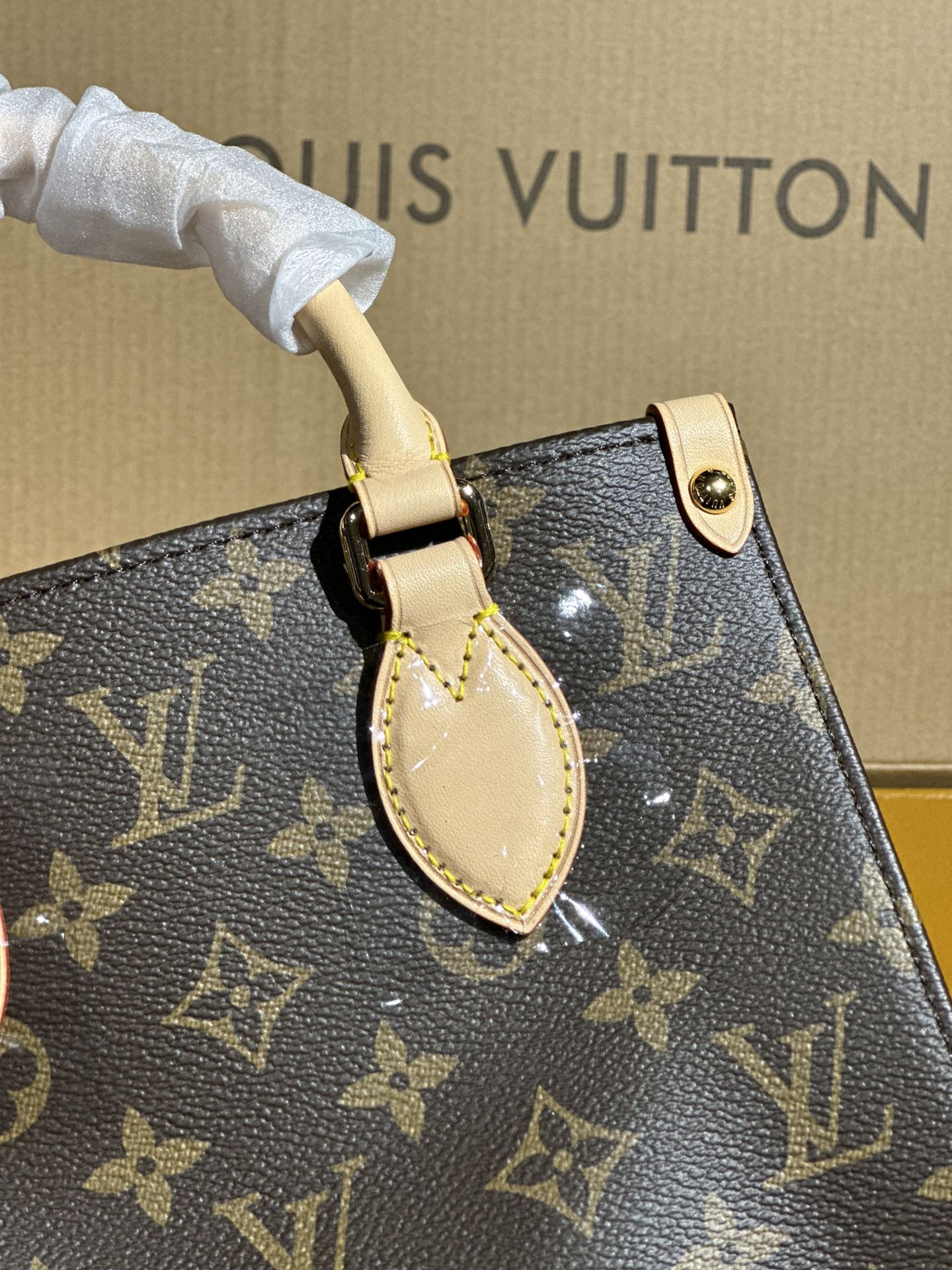 Louis Vuitton Sac Plat BB Bag Monogram coated canvas M46265 High