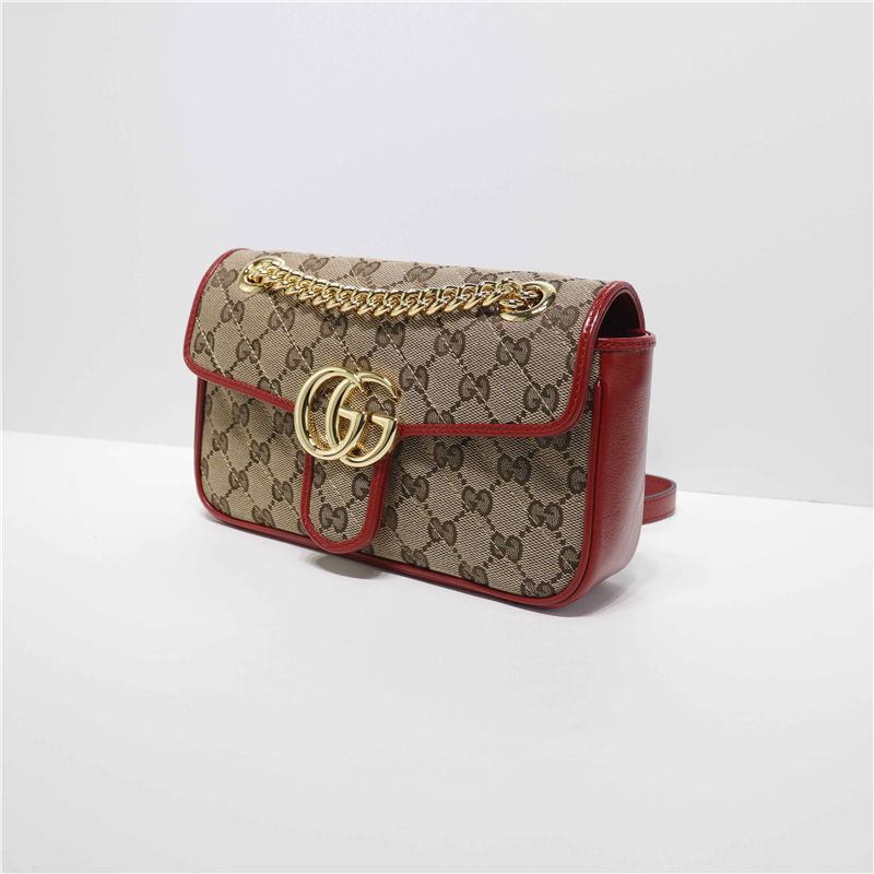 GG Marmont mini matelassé shoulder bag original canvas 446744 High