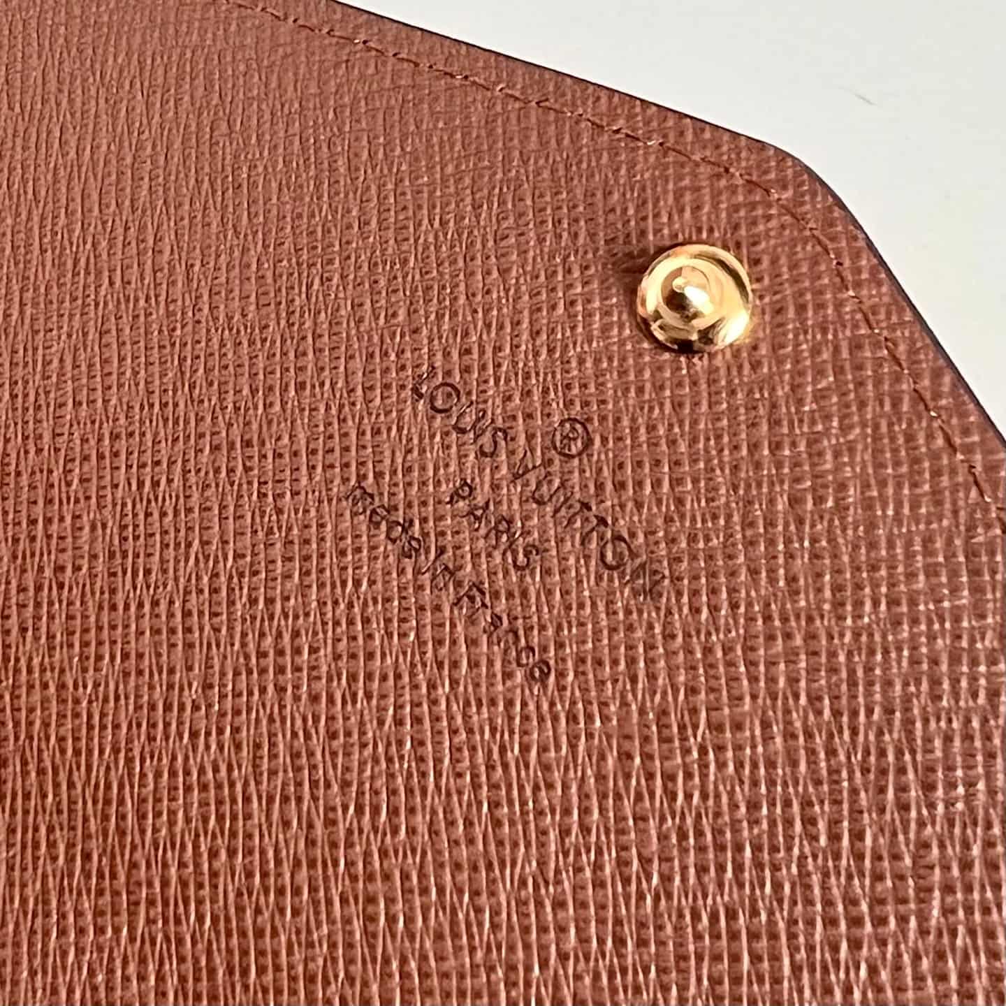 Louis Vuitton Sarah Wallet Brown Monogram coated canvas M60531 High