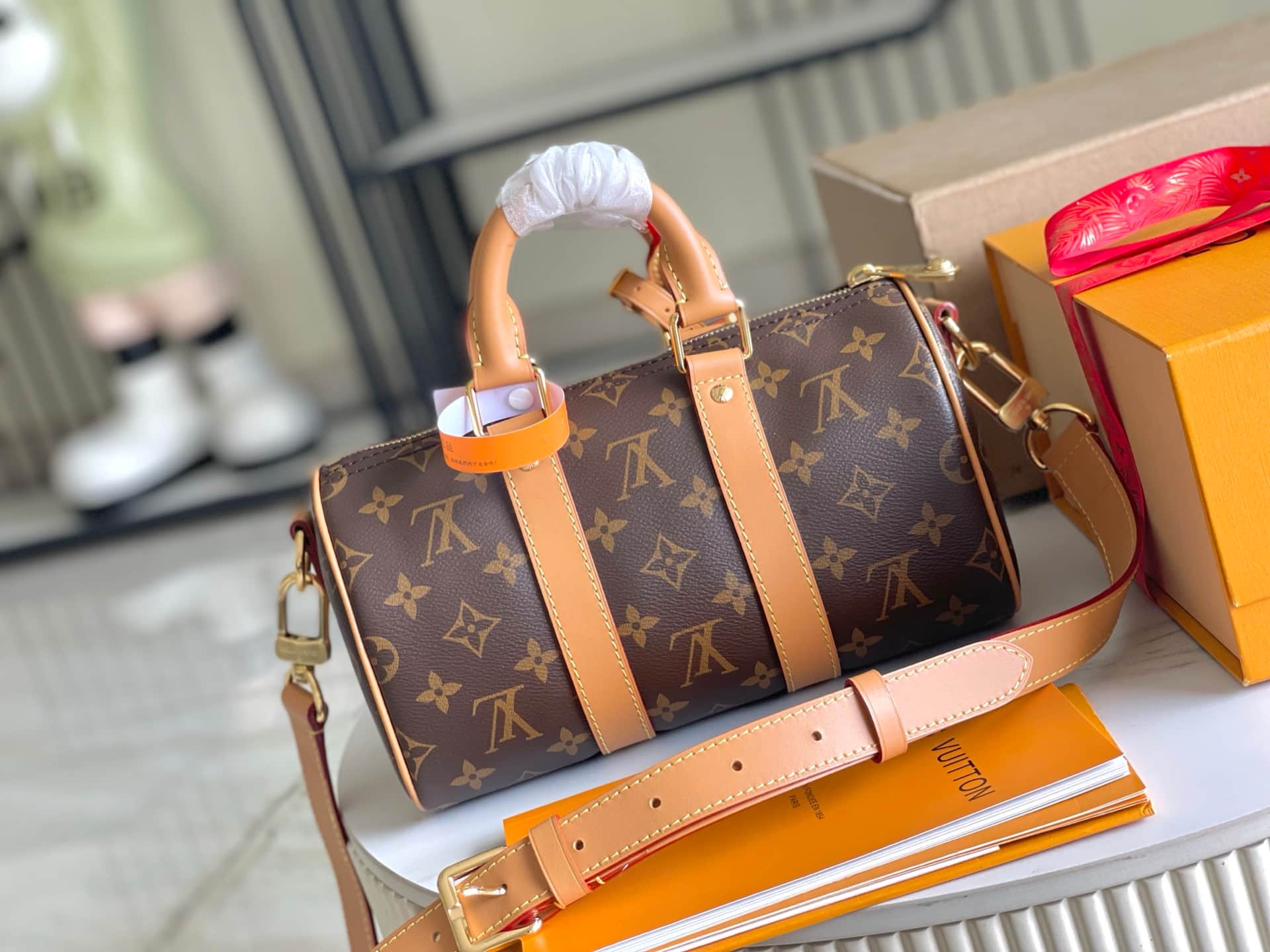 Louis Vuitton Keepall 25 Cargo Monogram coated canvas M14981 TOP
