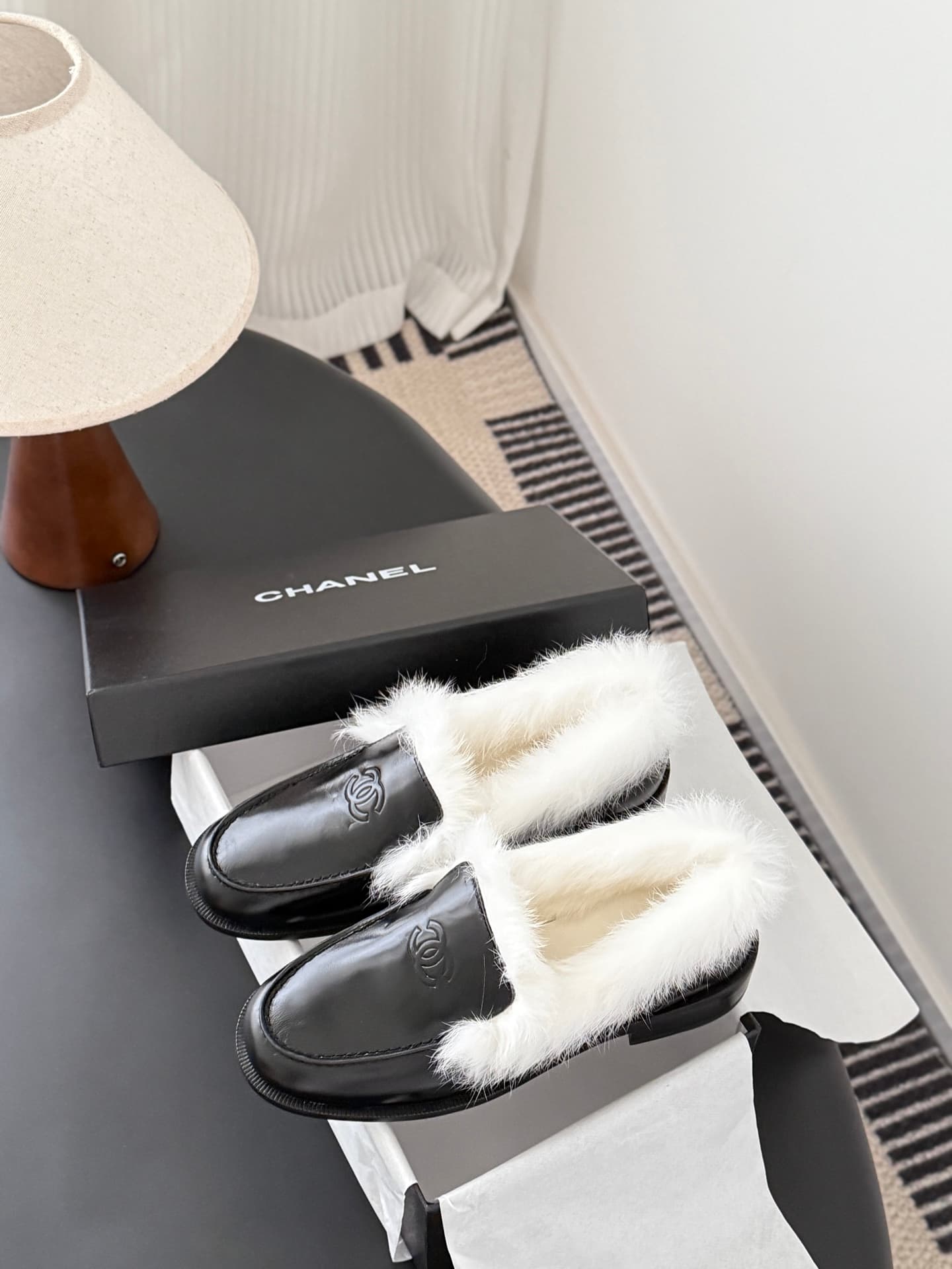 Chanel Mocassins Loafers Shoes Women