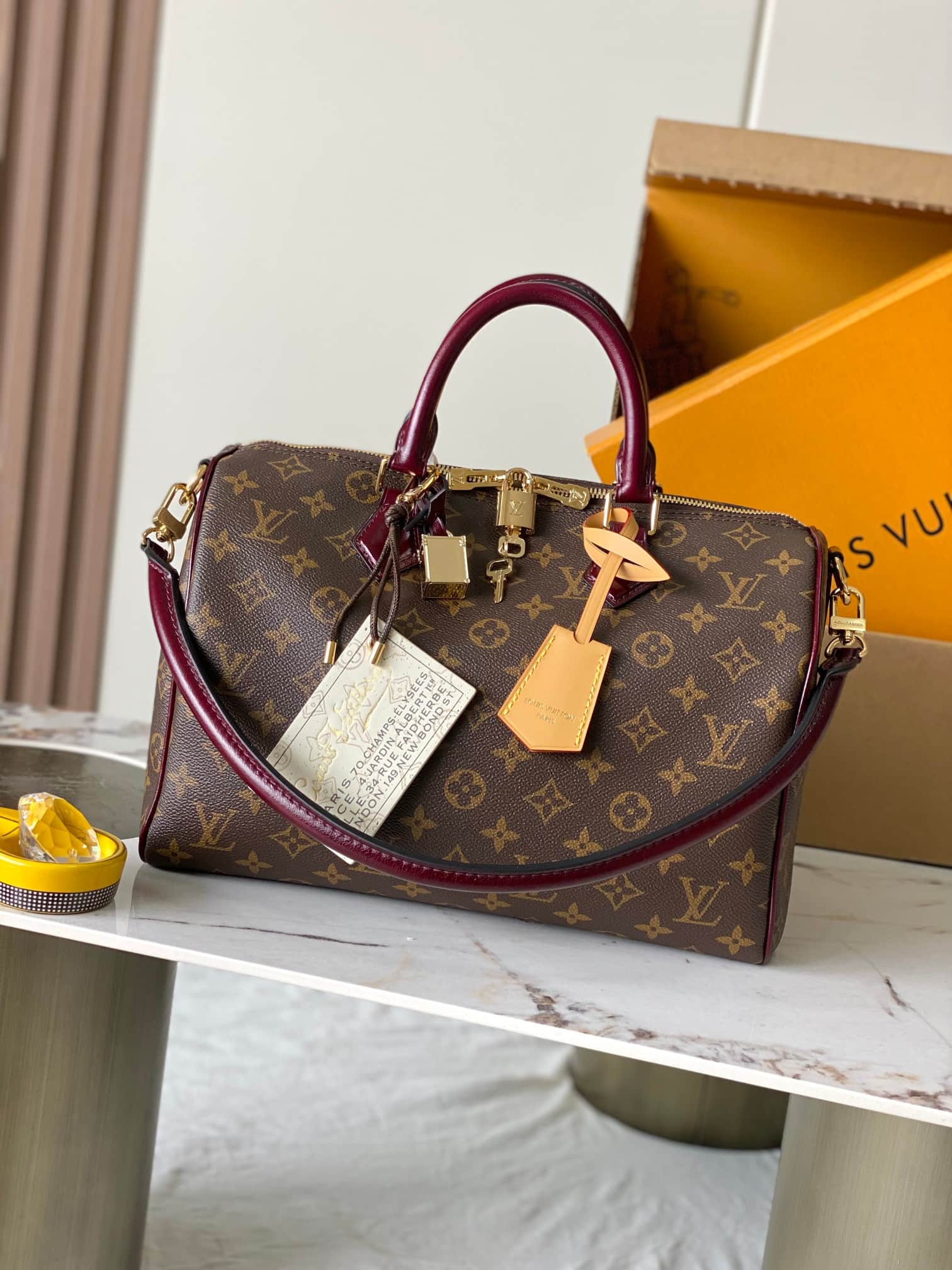 Louis Vuitton Speedy 30 Soft Celebration Monogram coated canvas M28379 TOP