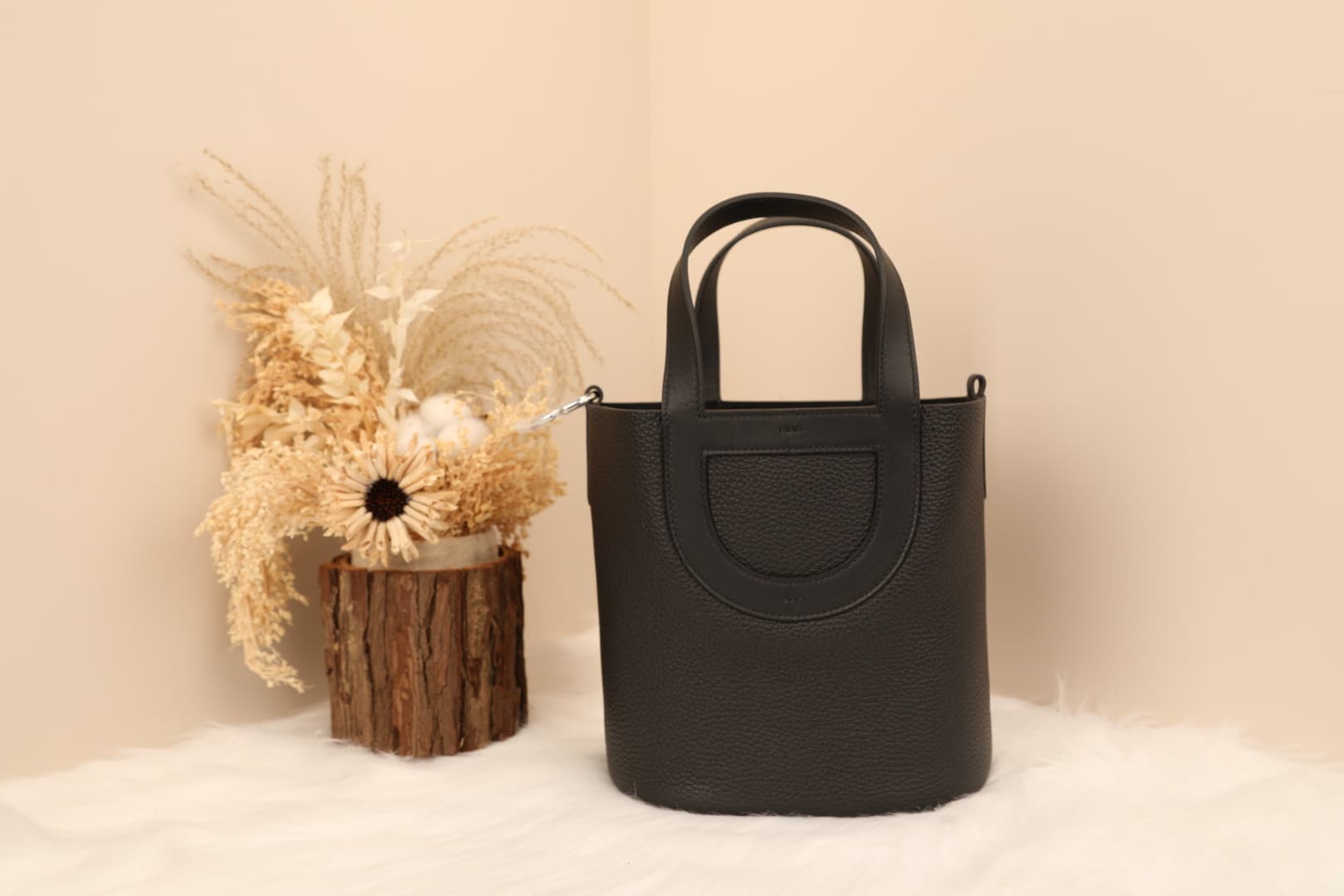 Hermès Picotin In-The-Loop 18 bag Silver/Gold Metal Blanc Wax High