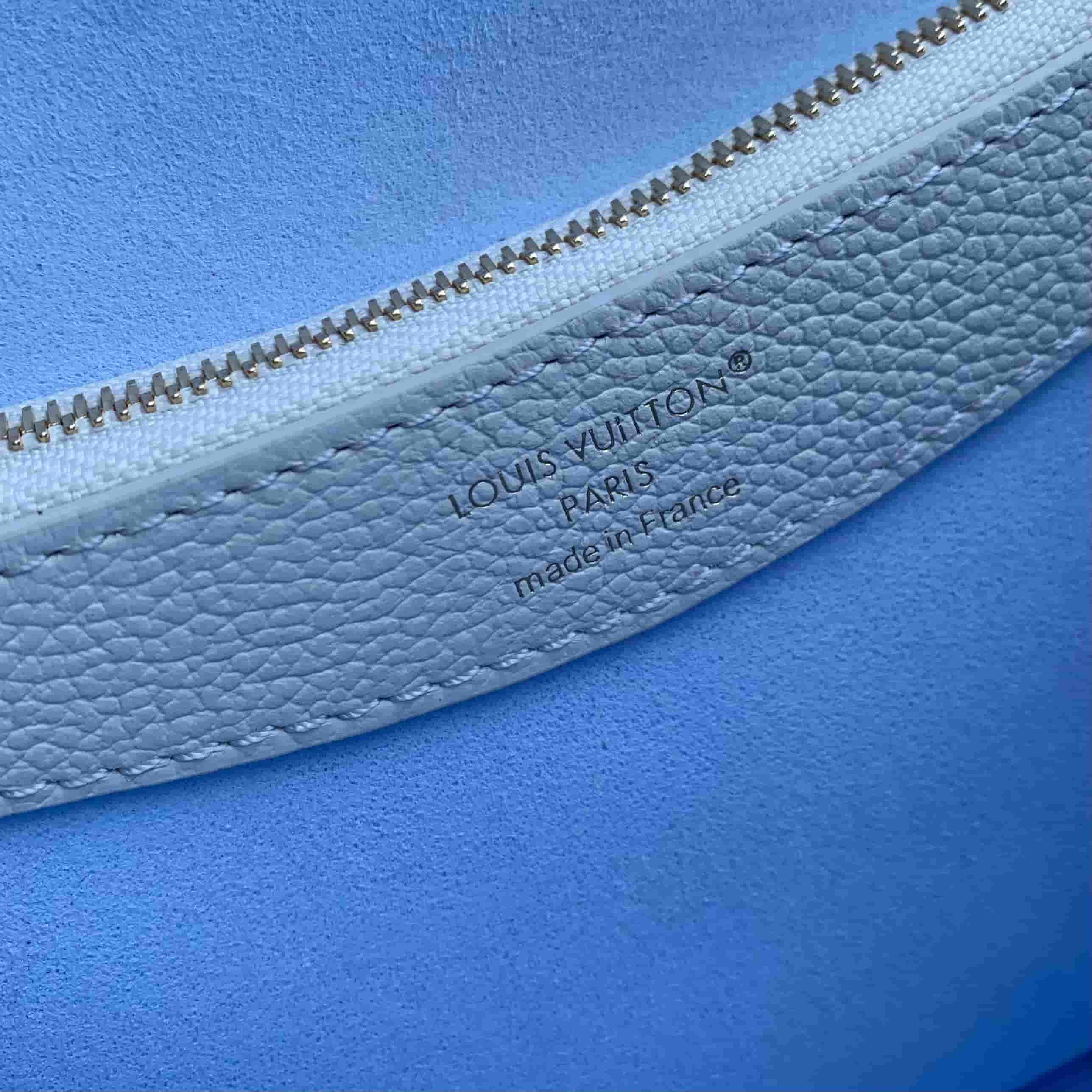 Louis Vuitton Diane Milky White/Blue Cowhide leather M28054 High