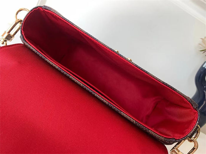 Louis Vuitton Croisette Damier Ebène N53000 High