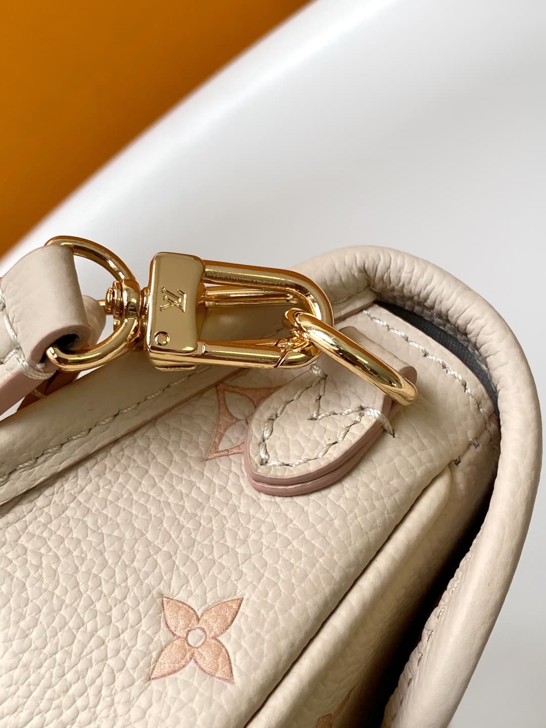 Louis Vuitton Nano Diane Embossed grained cowhide leather M13642 Bicolour Eden High
