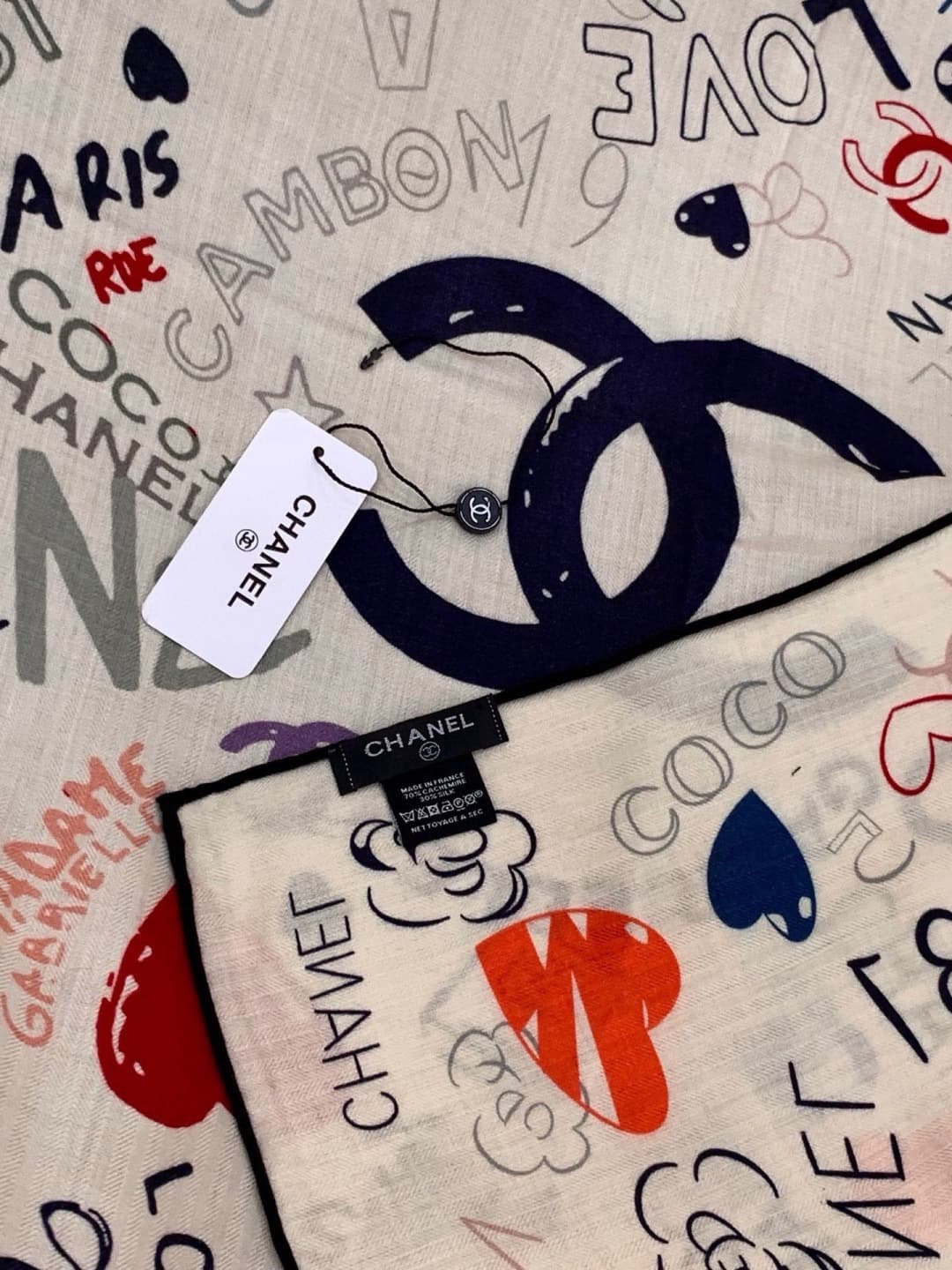 Chanel Silk Square Scarf