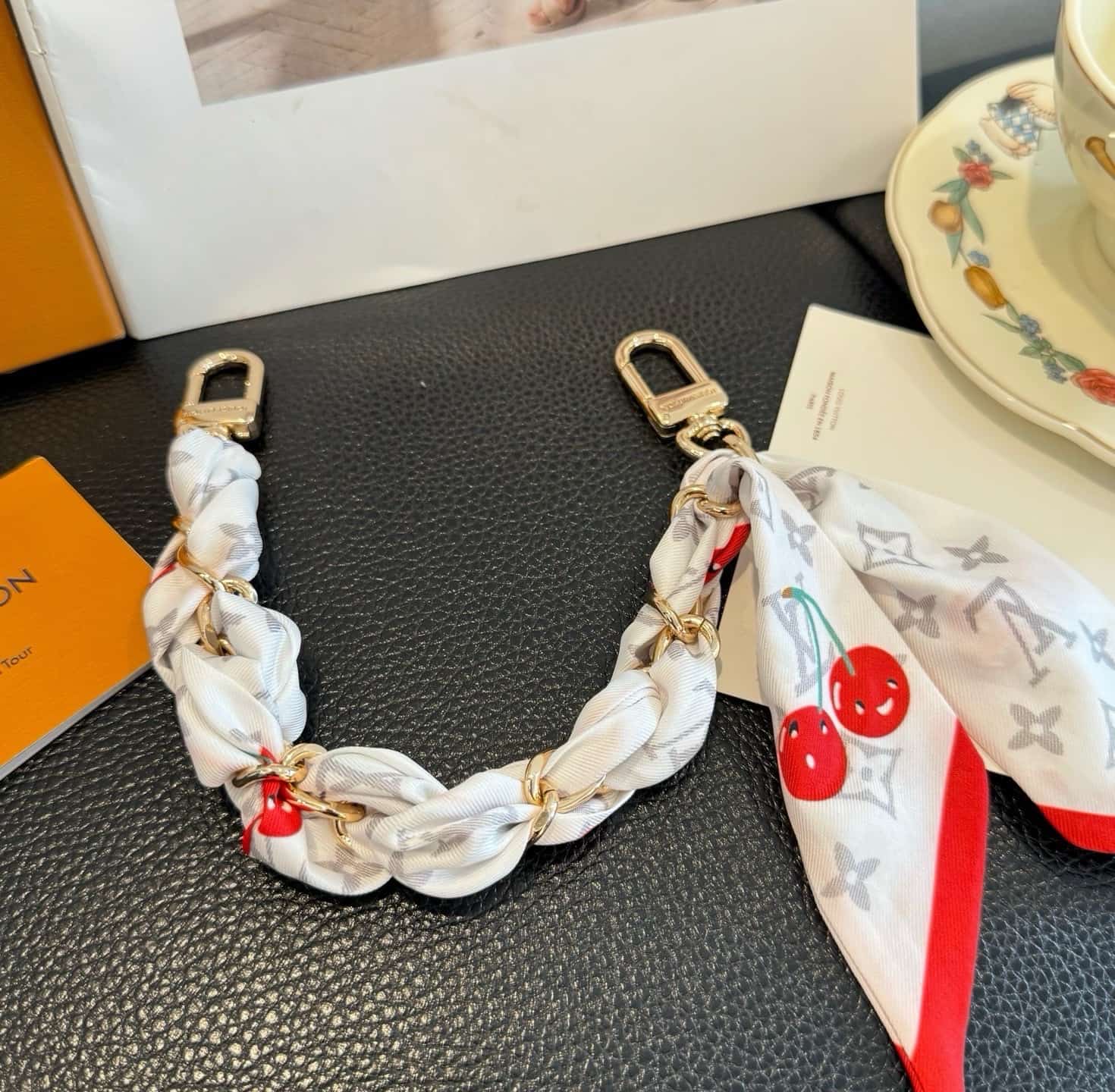 Louis Vuitton Scarf Bag Charm
