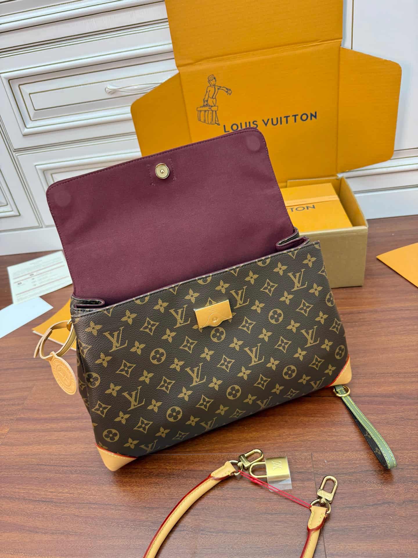 Louis Vuitton Hide Away MM Monogram Coated canvas M14473 TOP