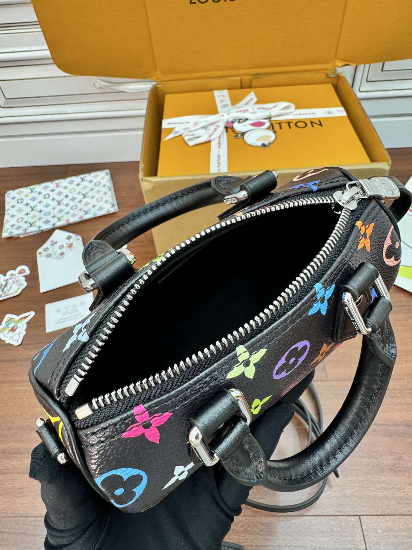 Louis Vuitton x Murakami NANO SPEEDY Monogram coated canvas M13406 Top