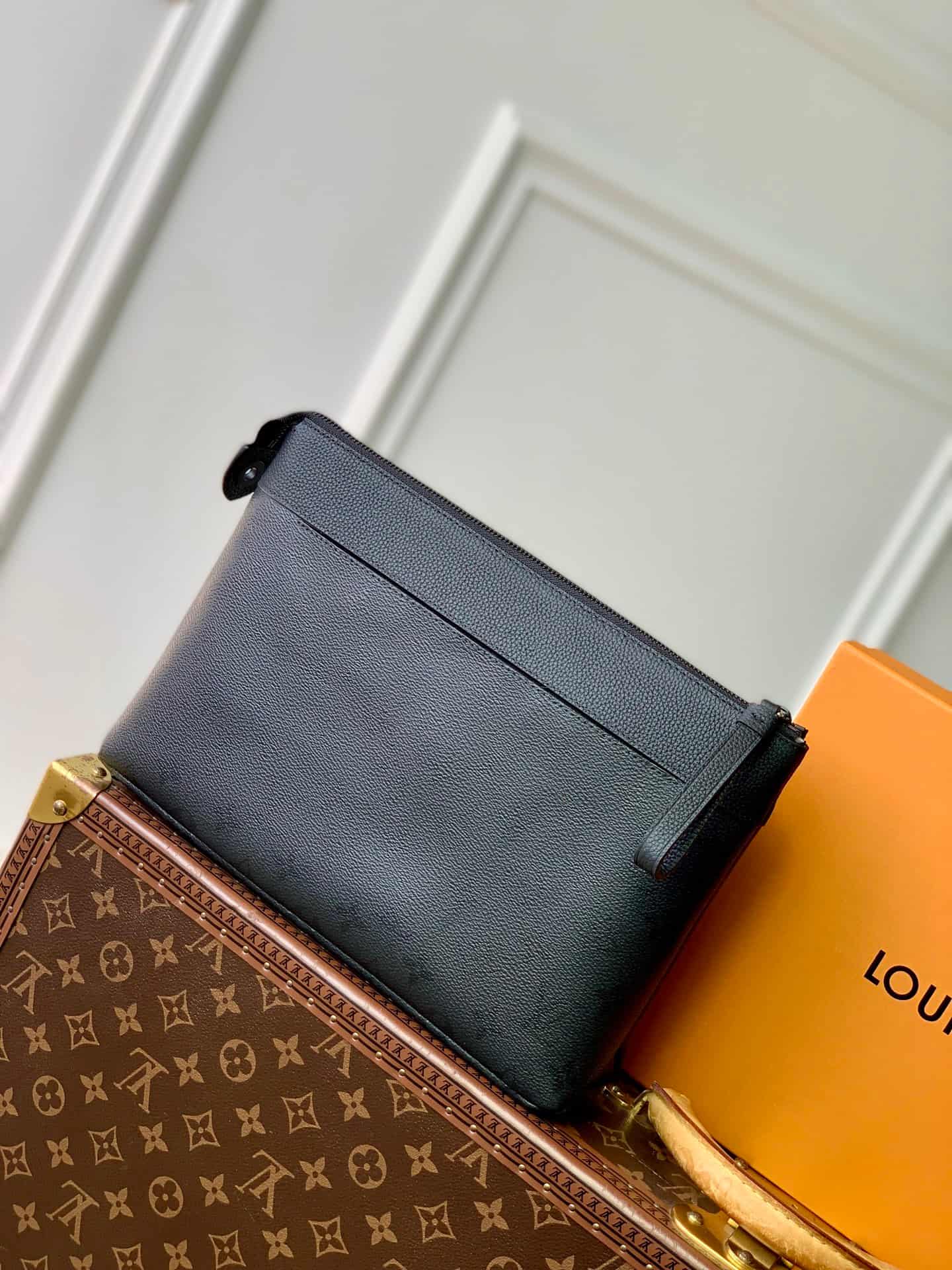 Louis Vuitton Pochette Voyage Souple Monogram Midnight coated canvas M26741 High