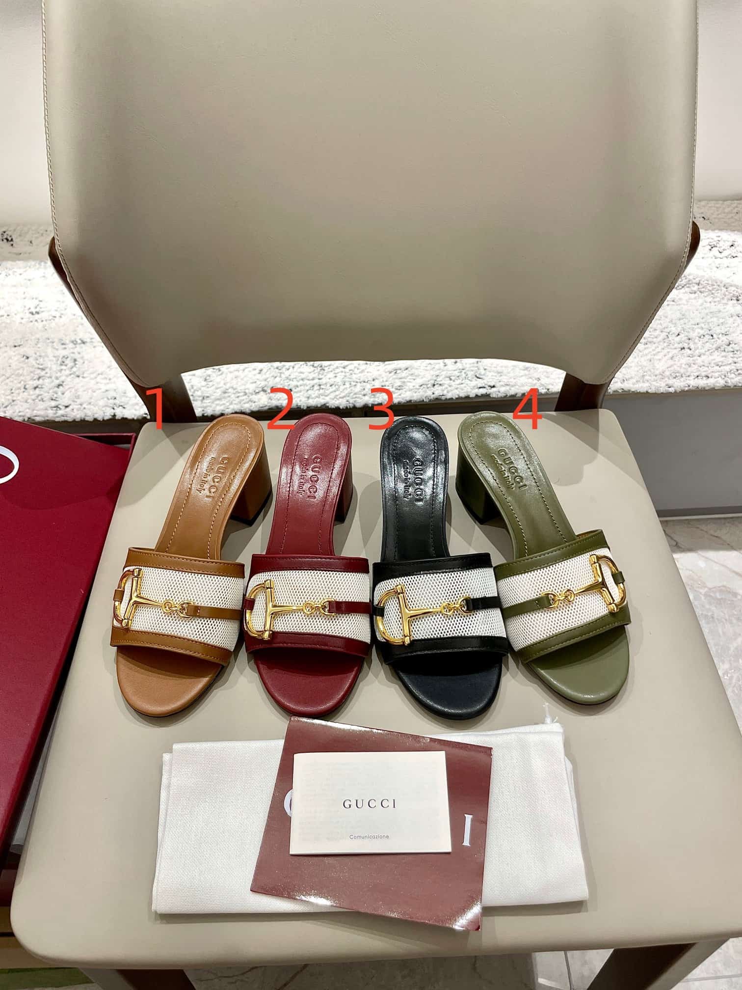 Gucci Women's slide sandal with Horsebit