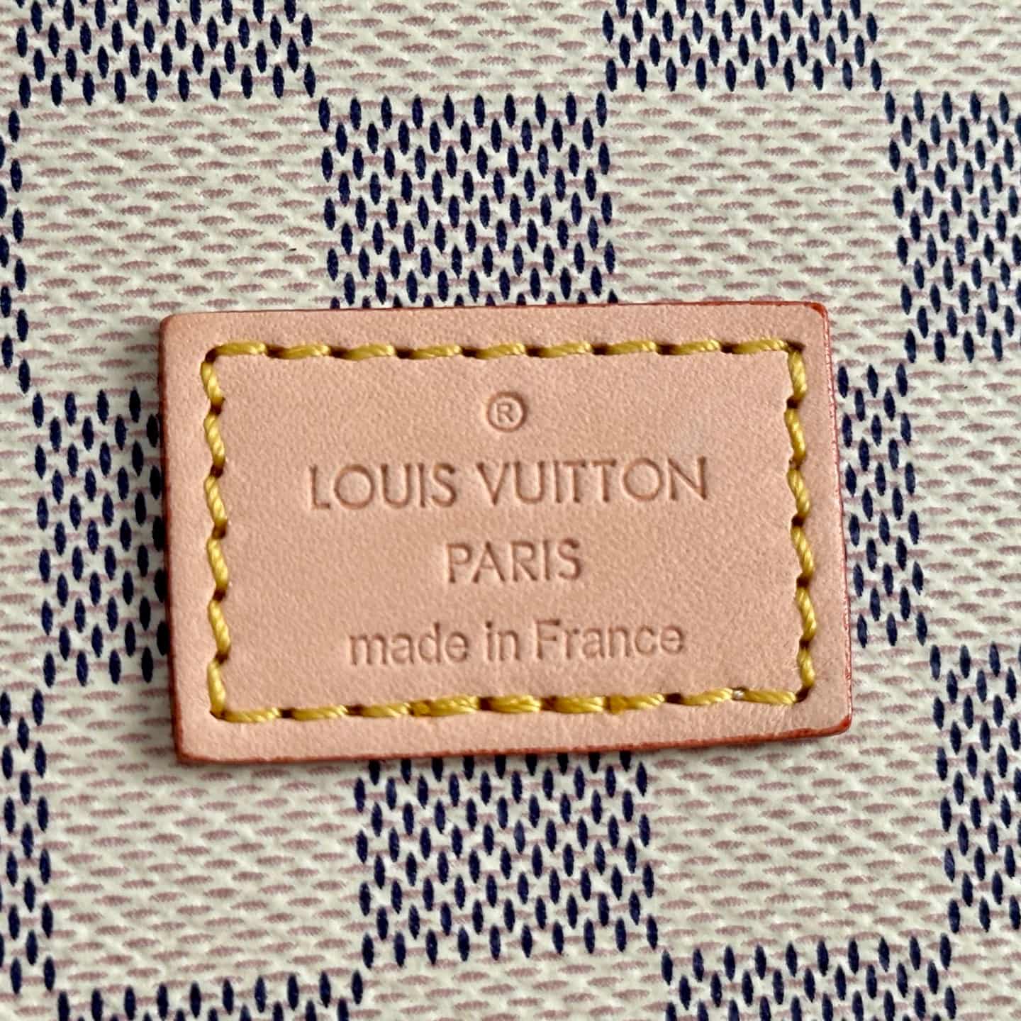 Louis Vuitton Damier Azur Saumur messenger bag N48202 High