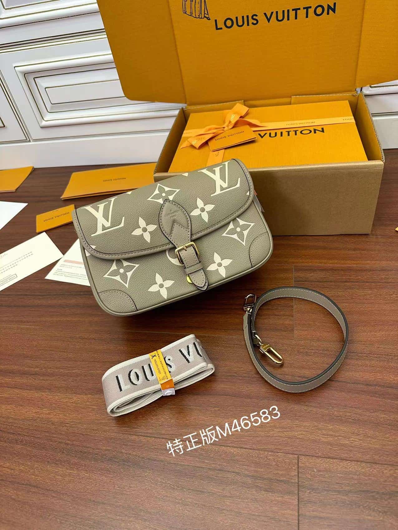 Louis Vuitton Diane Monogram Empreinte Leather M46583 Top