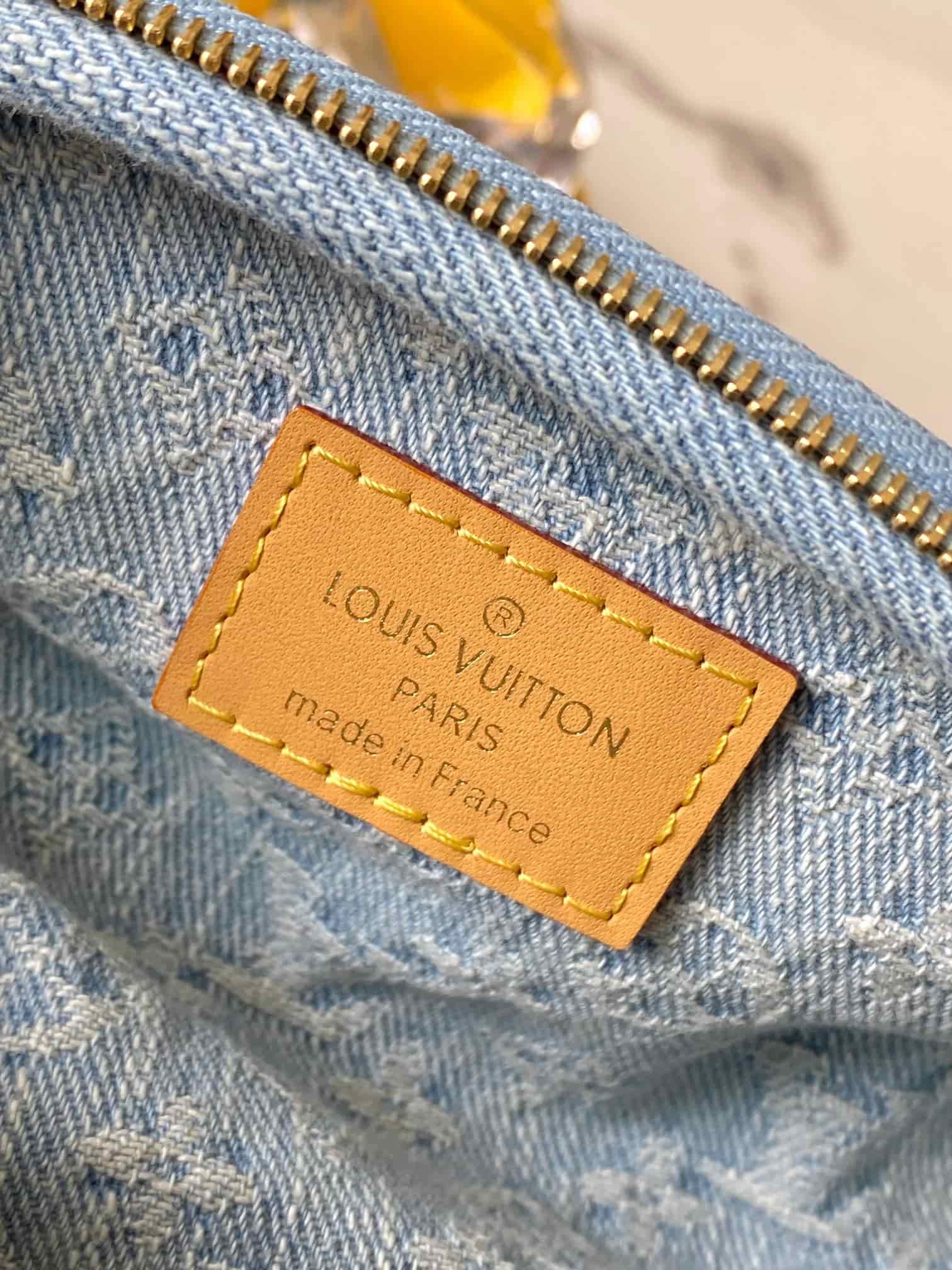 Louis Vuitton Mini Bumbag Sky Blue Monogram Denim M83353 TOP